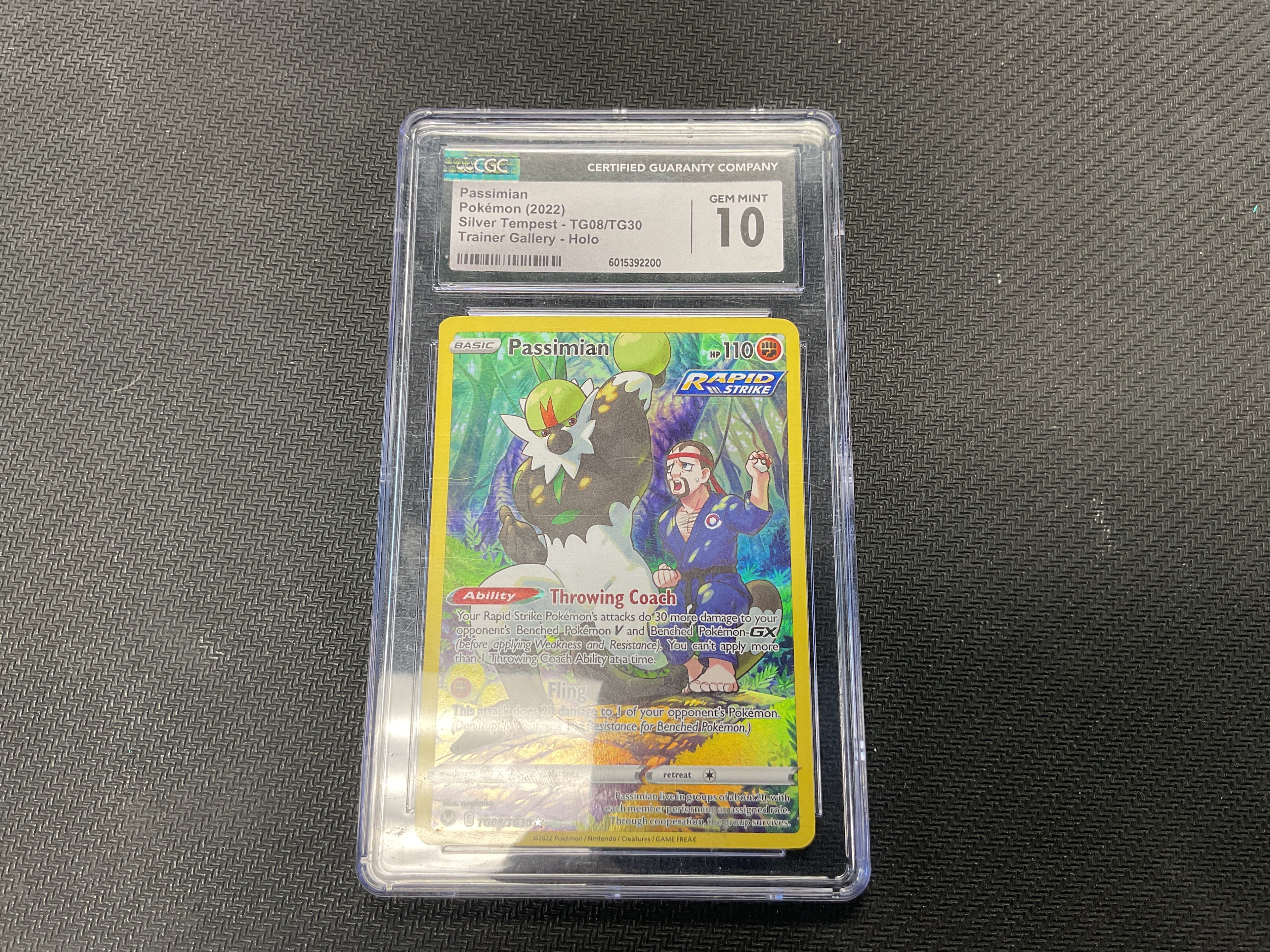 Passimian Silver Tempest Trainer Gallery CGC 10