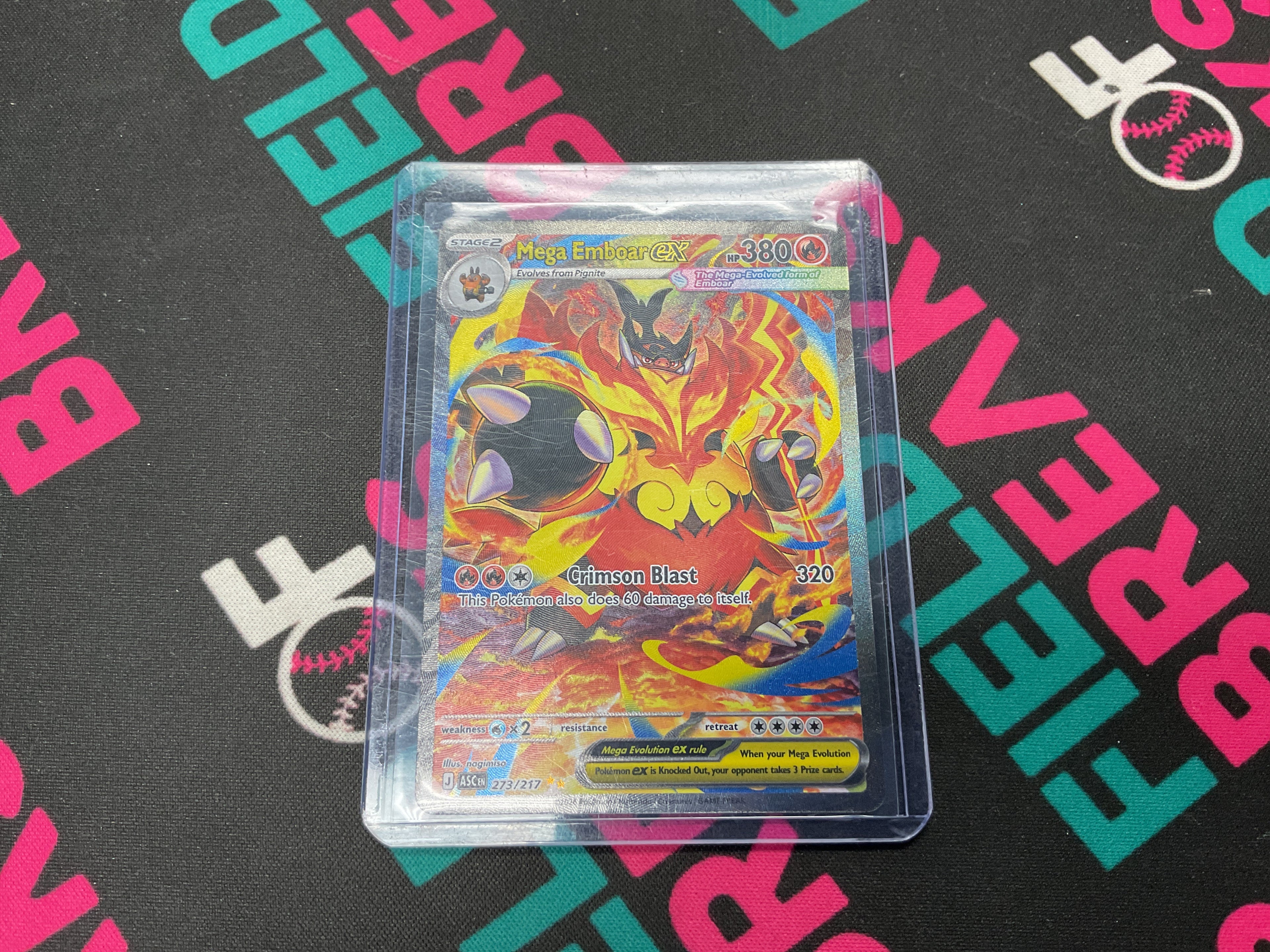 Emboar Ascended Heroes SIR 273/217
