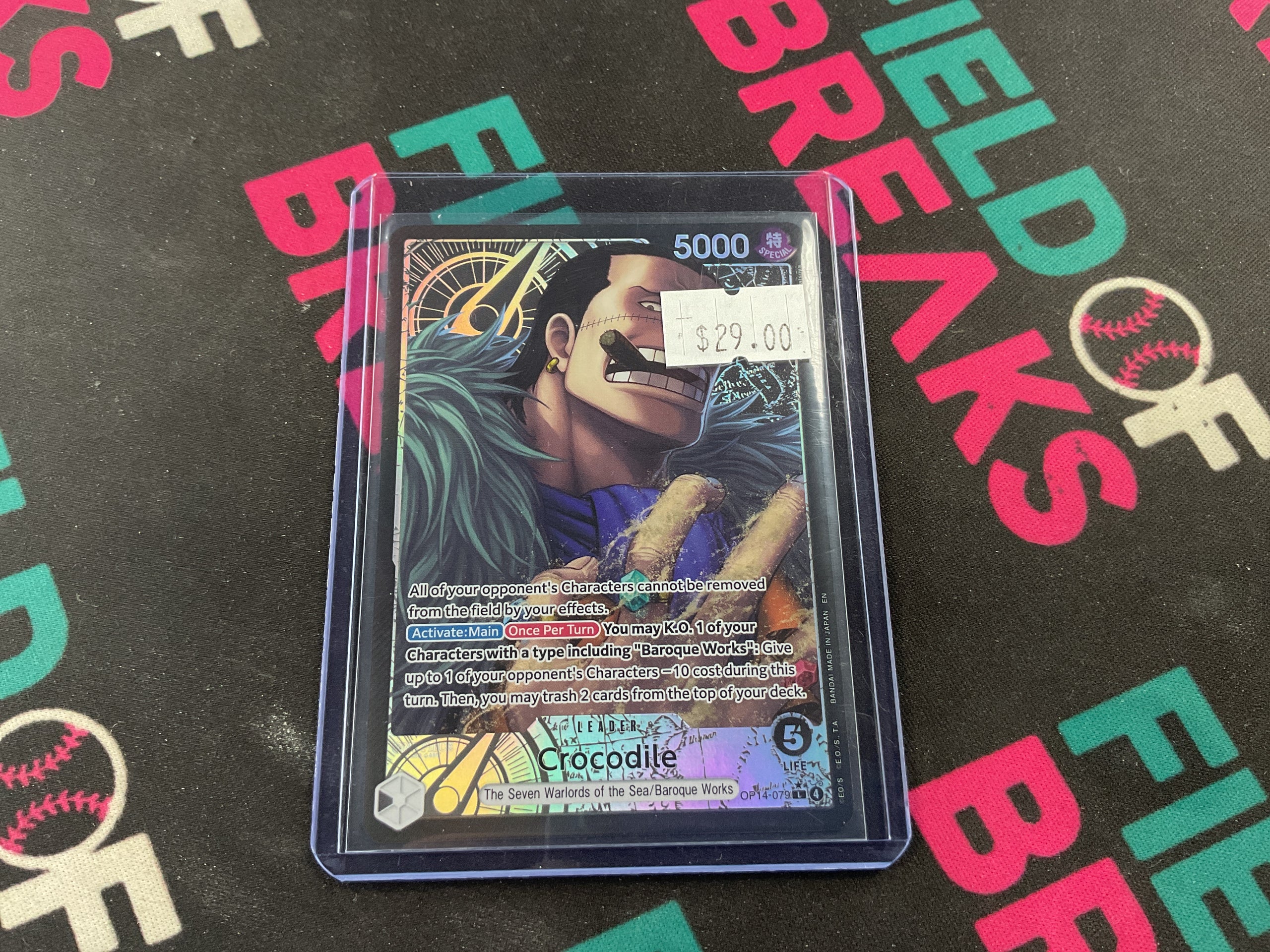Crocodile Alt Art Leader OP14-079