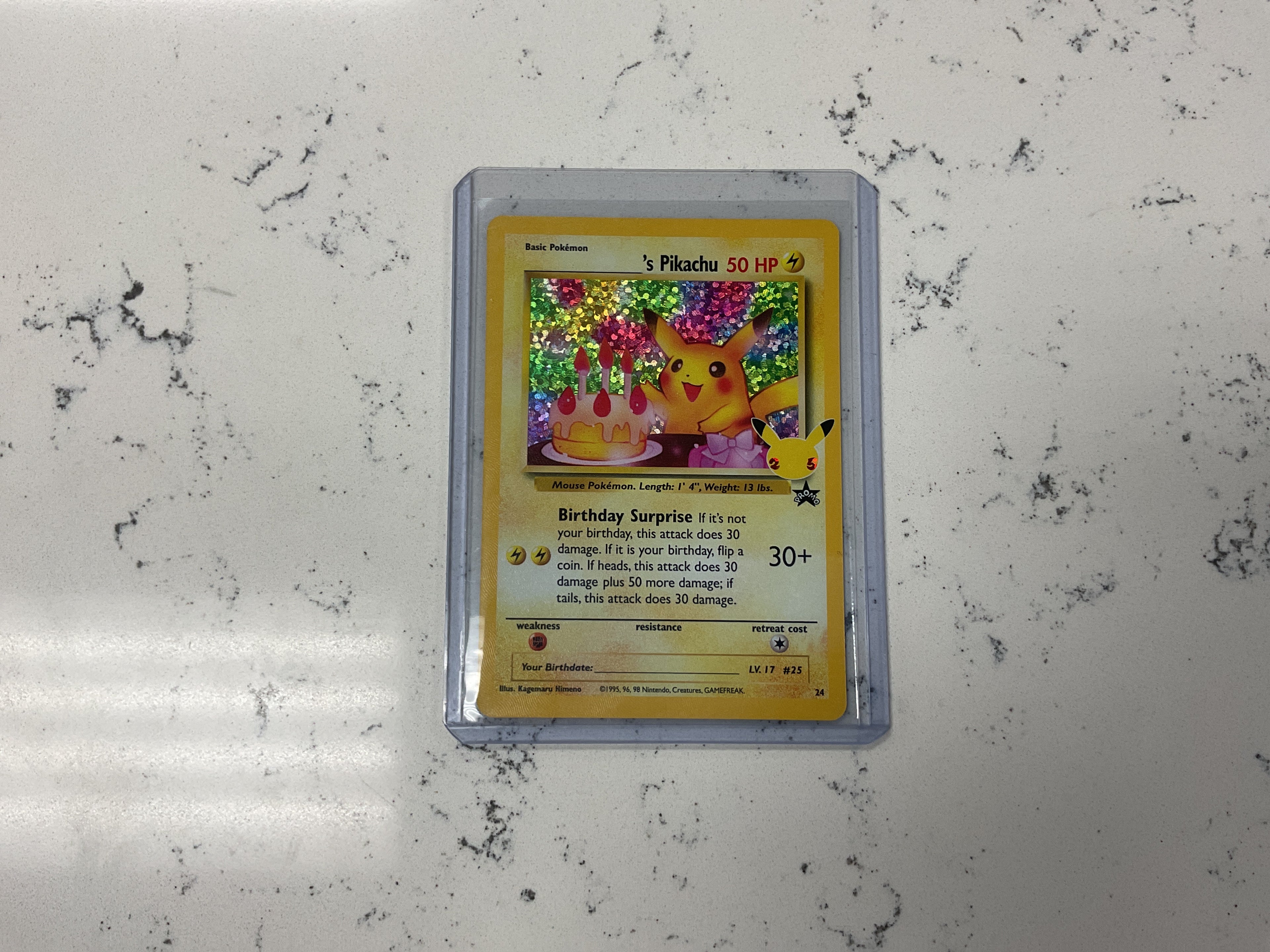 Birthday Pikachu