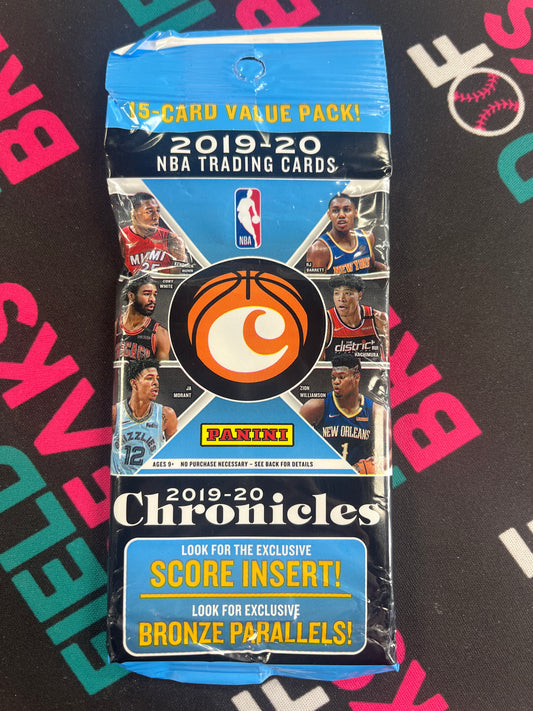 Panini 2019-20 NBA Chronicles 15 Card Pack