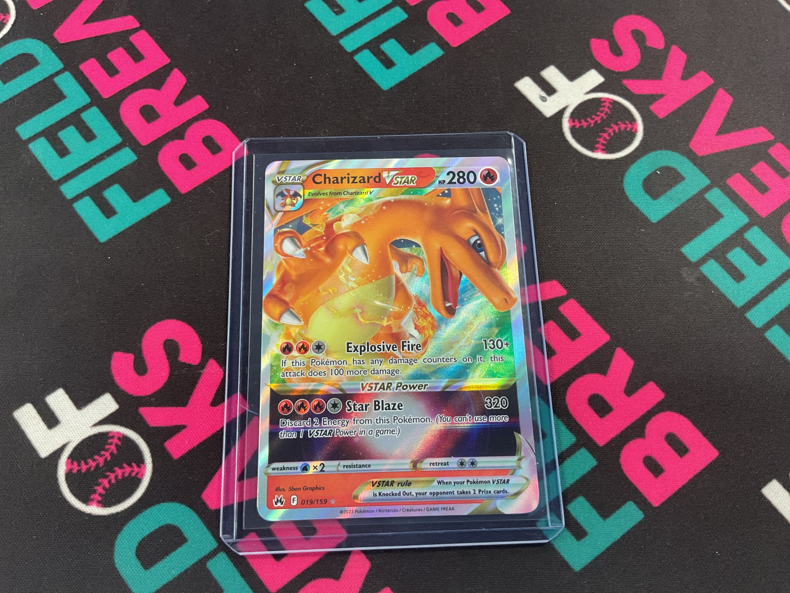 Charizard Vstar Crown Zenith 019/159