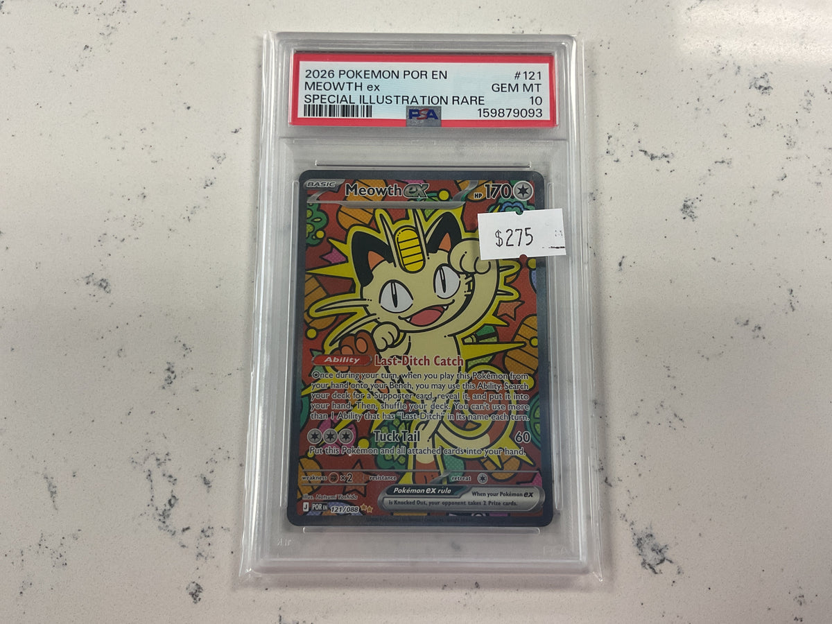 Meowth 121/088 PSA 10