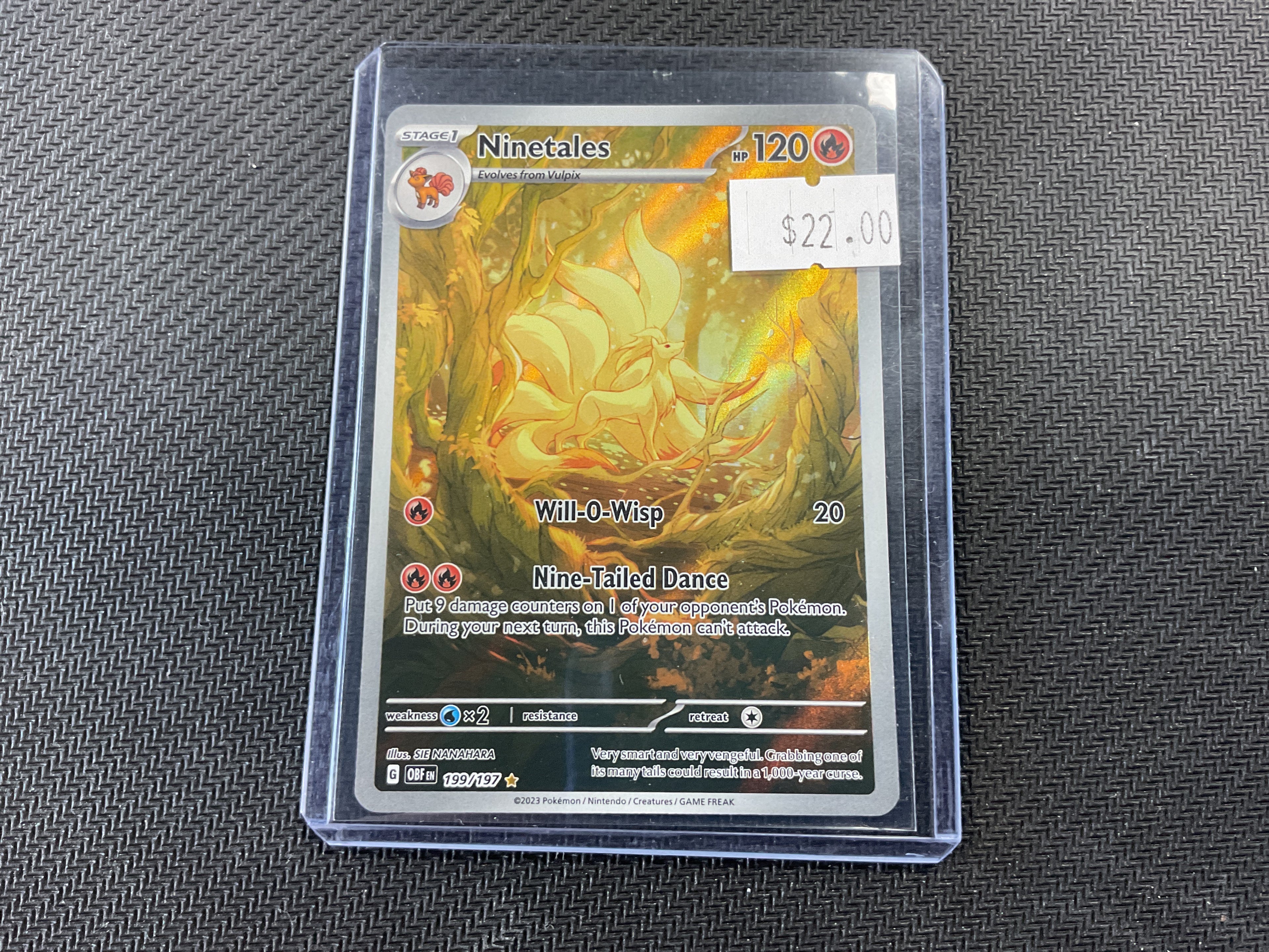 Ninetales Obsidian Flames
