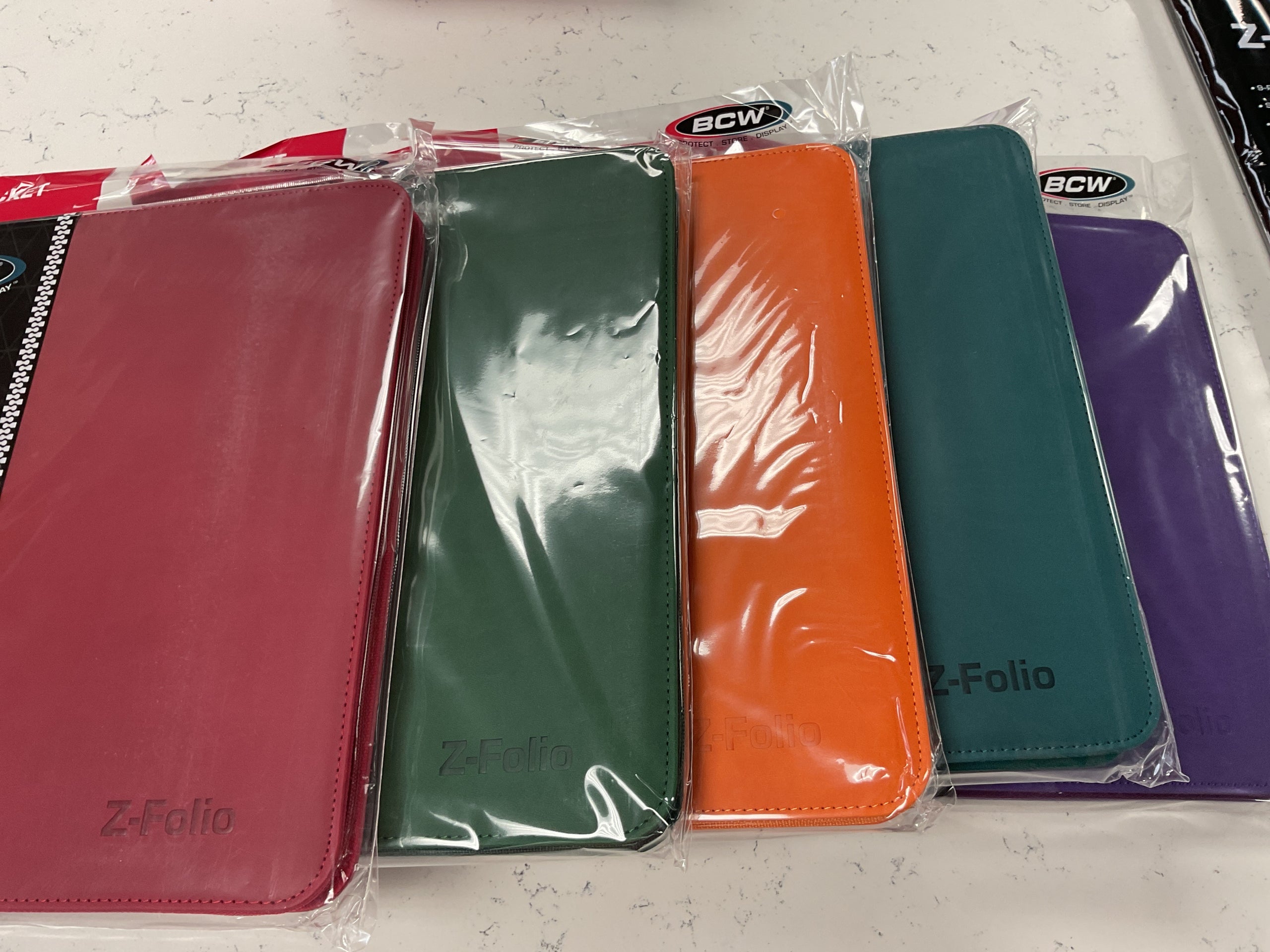 12 pocket Binders