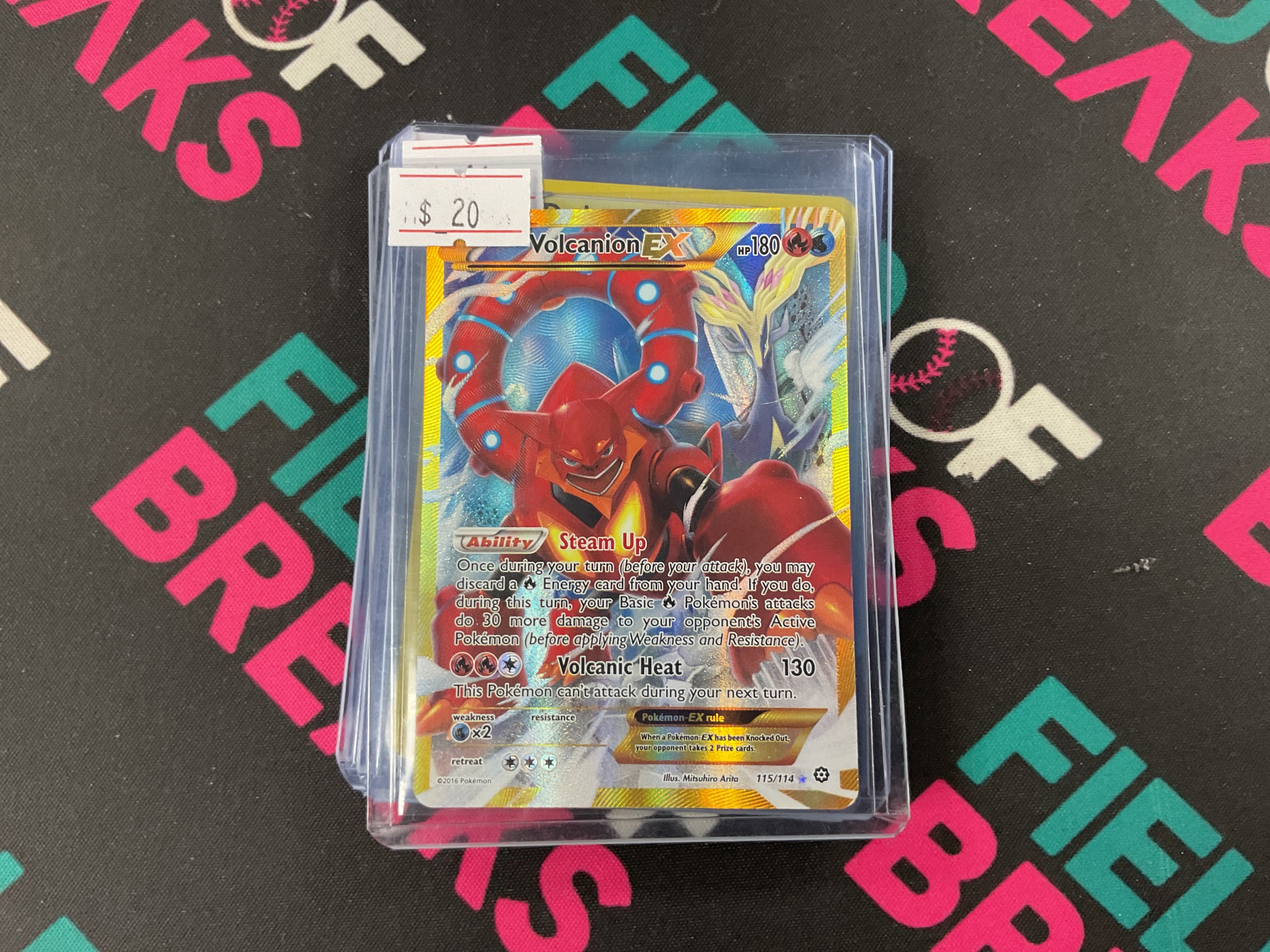 Volcanion Gold Secret Rare
