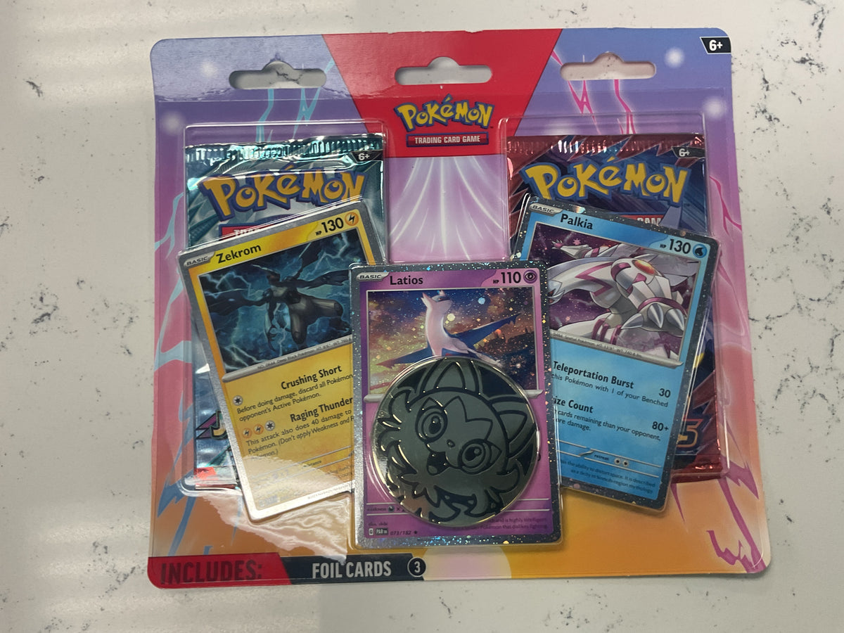 Latias Zekrom Palkia Blister