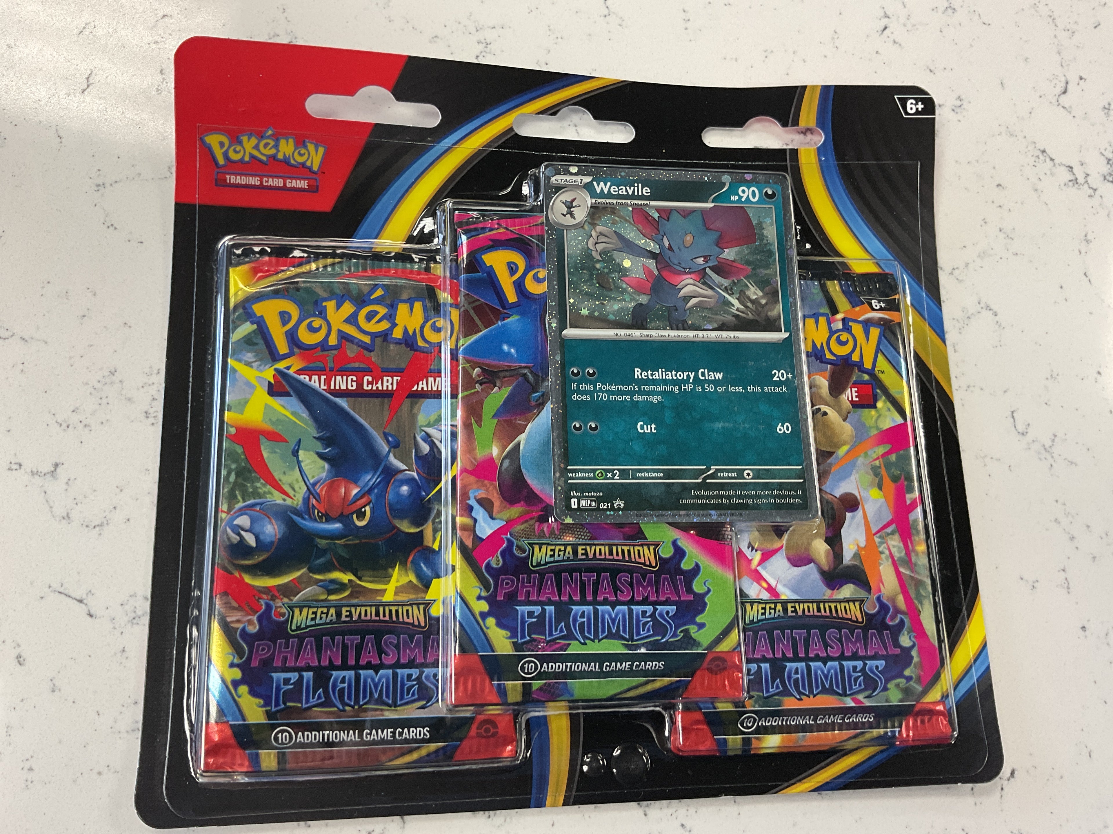 Phantasmal Flames 3 Pack Blister