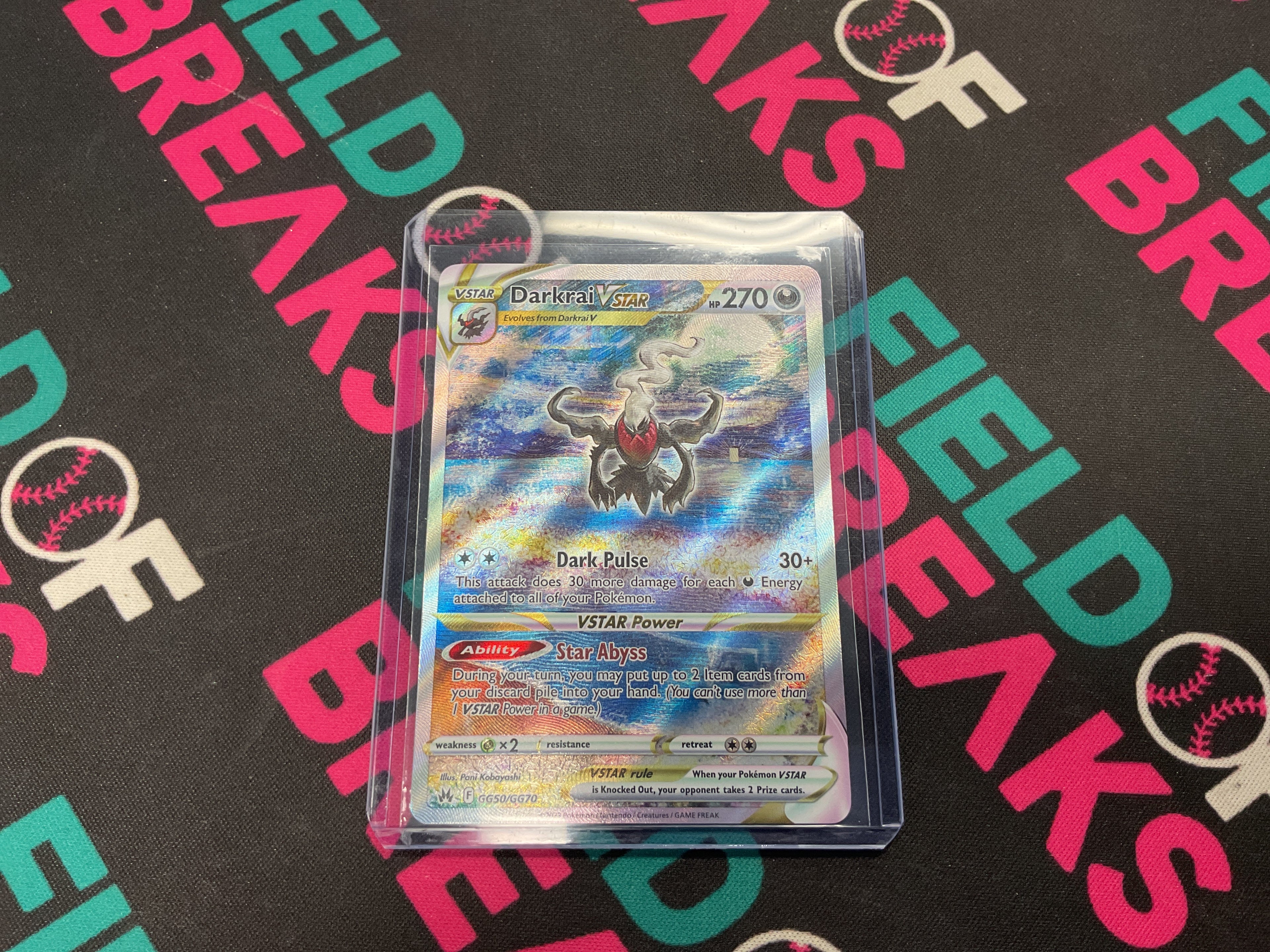 Darkrai Vstar Crown Zenith GG50/GG70