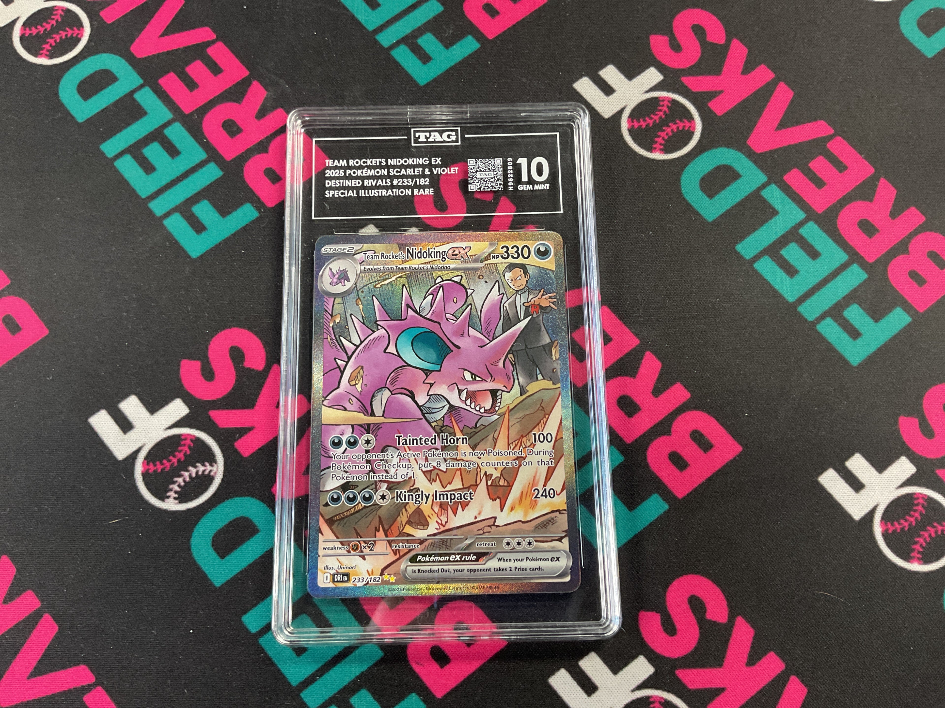 Nidoking Destined Rivals SIR TAG 10