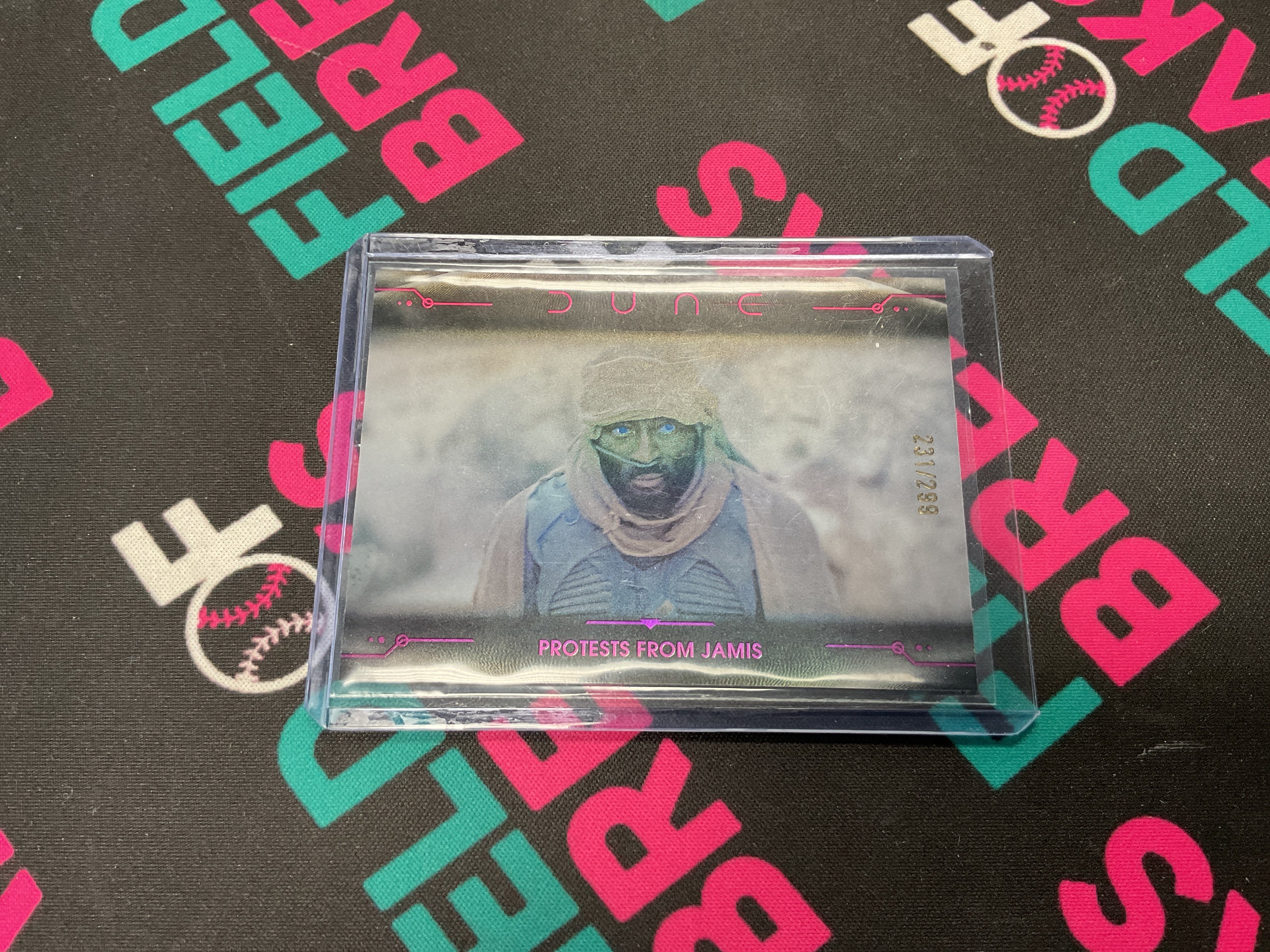 Topps Chrome Dune Protests From Jamis /299