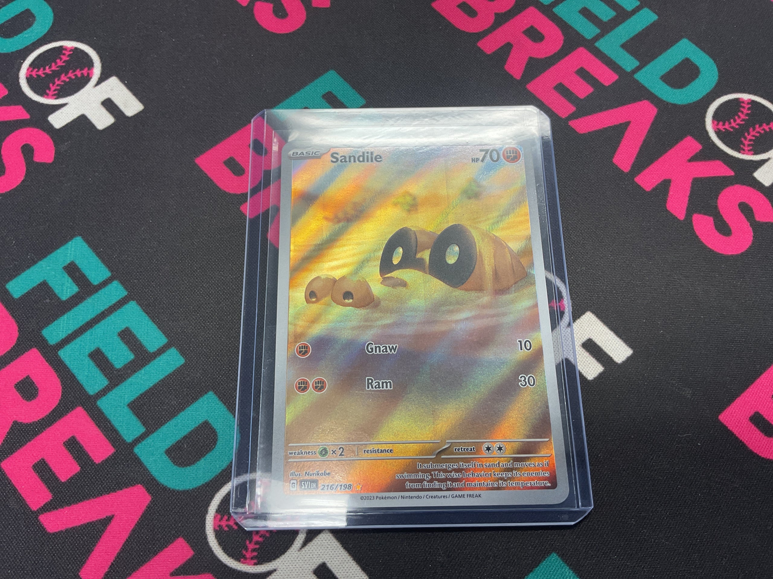 Sandile Scarlet and Violet Base Set 216/198