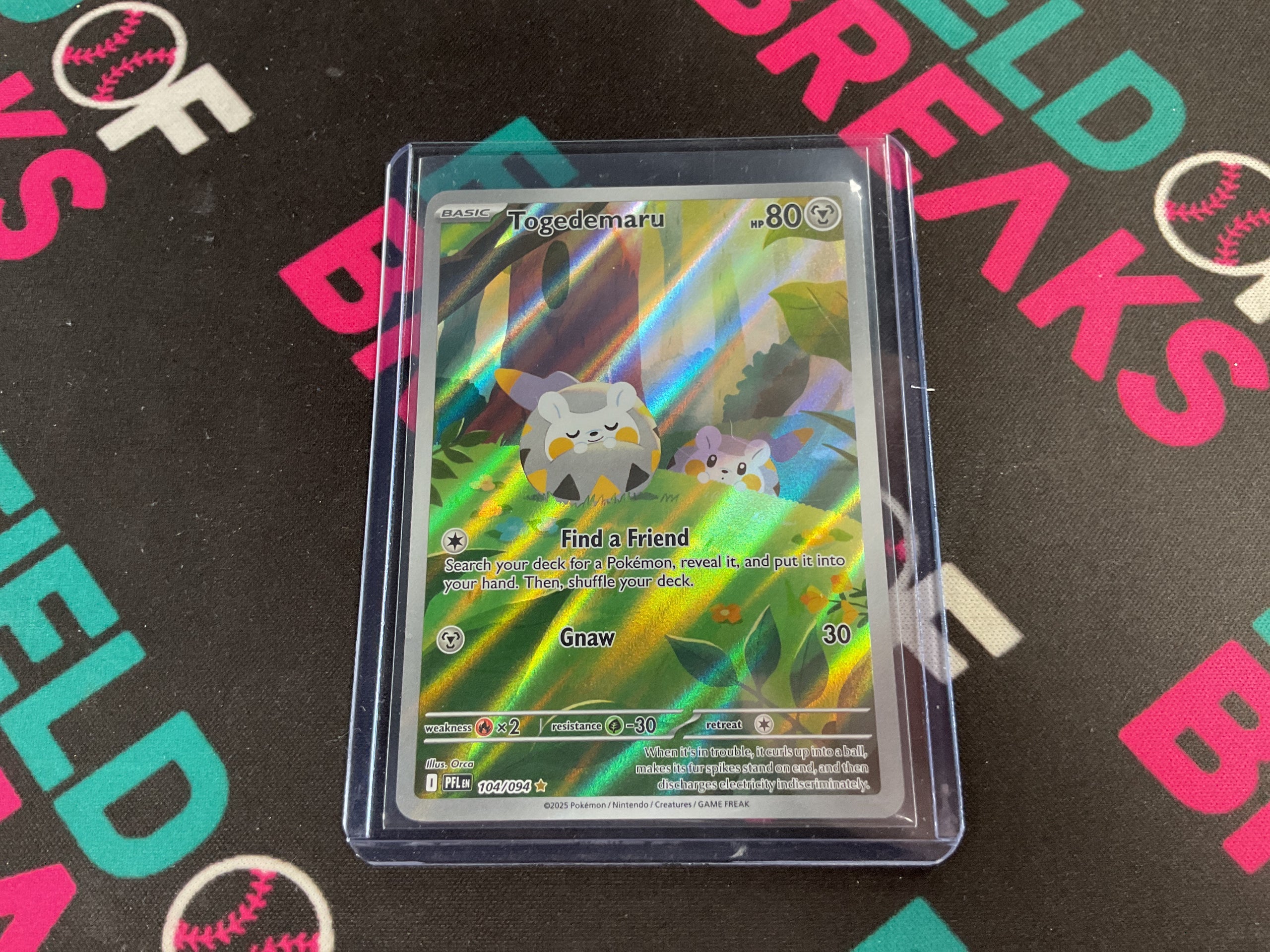 Togedemaru Phantasmal Flames 104/094