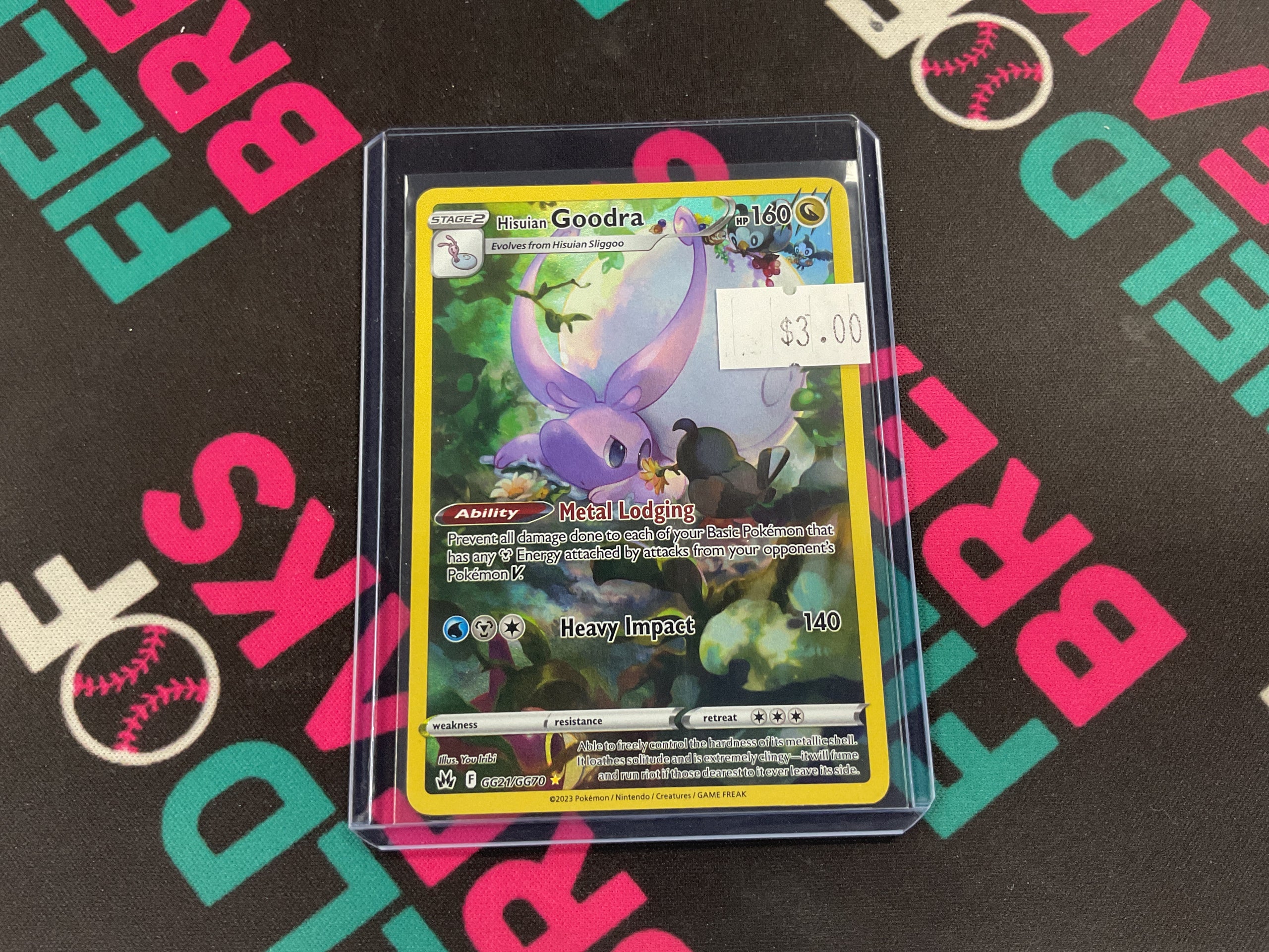 Hisuian Goodra Crown Zenith Galarian Gallery GG21/GG70