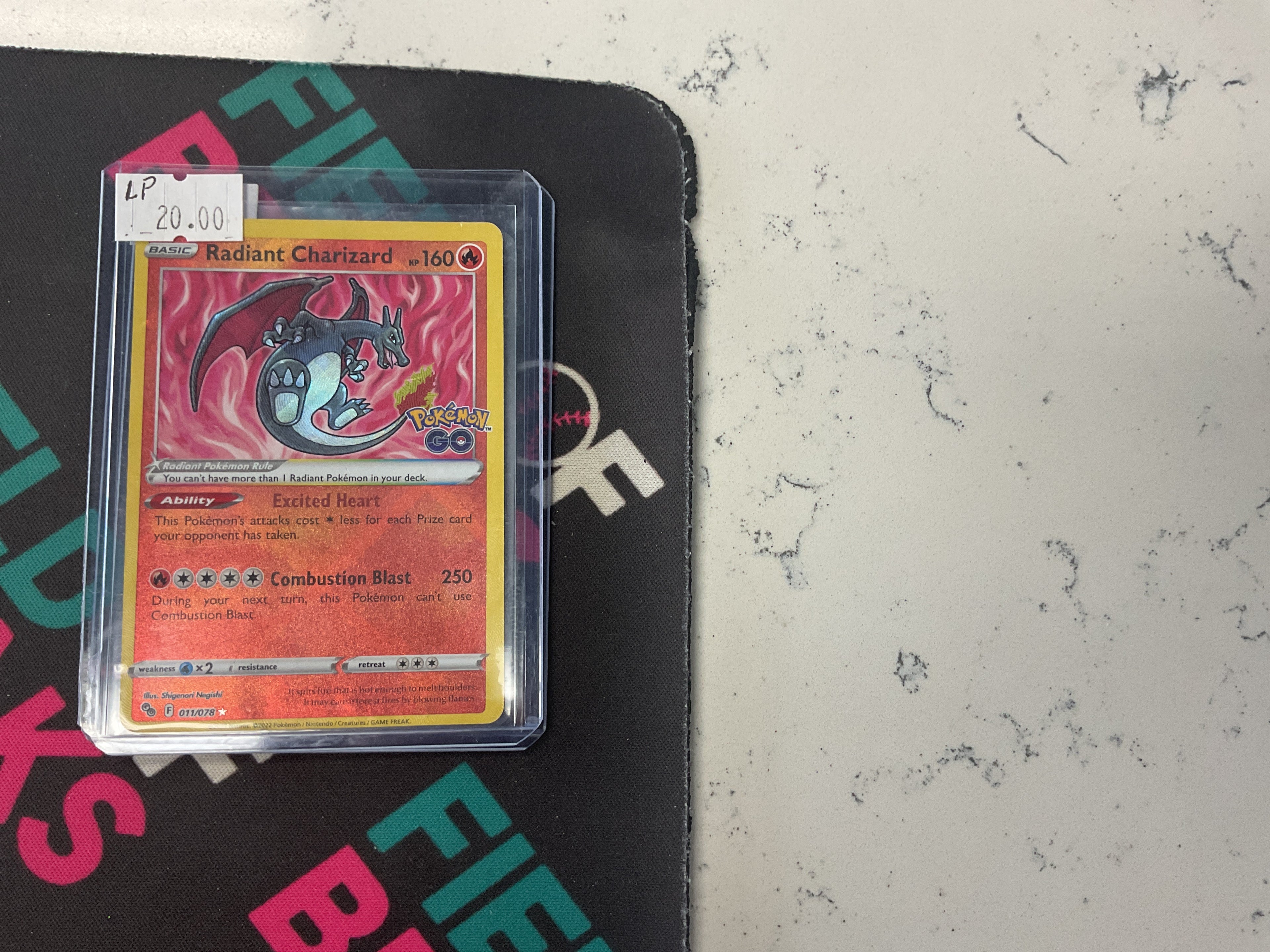 Radiant Charizard LP