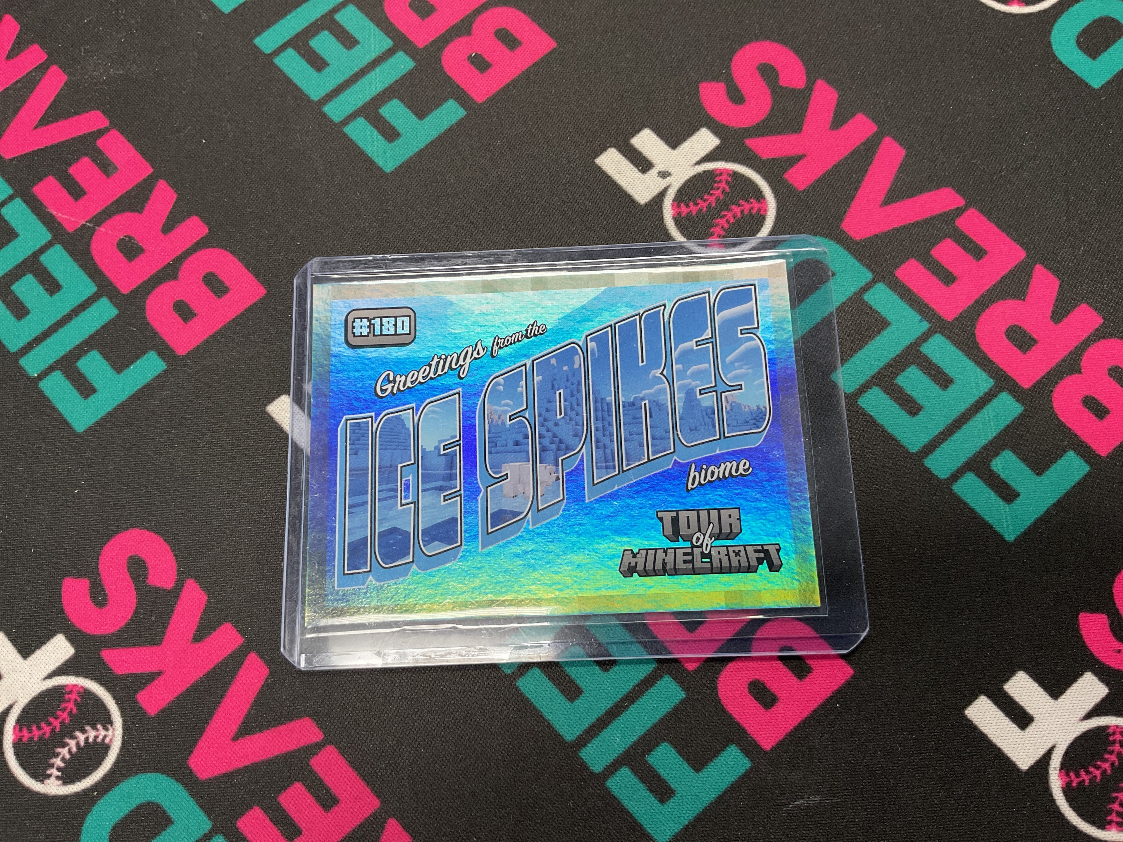 2024 Panini Minecraft Ice Spikes Biome Tour of Minecraft Card /475