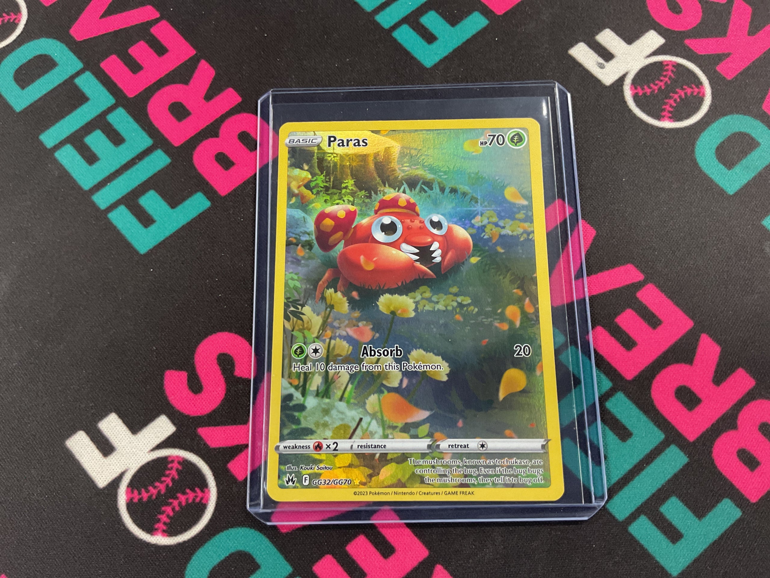 Paras Crown Zenith Galarian Gallery GG32/GG70