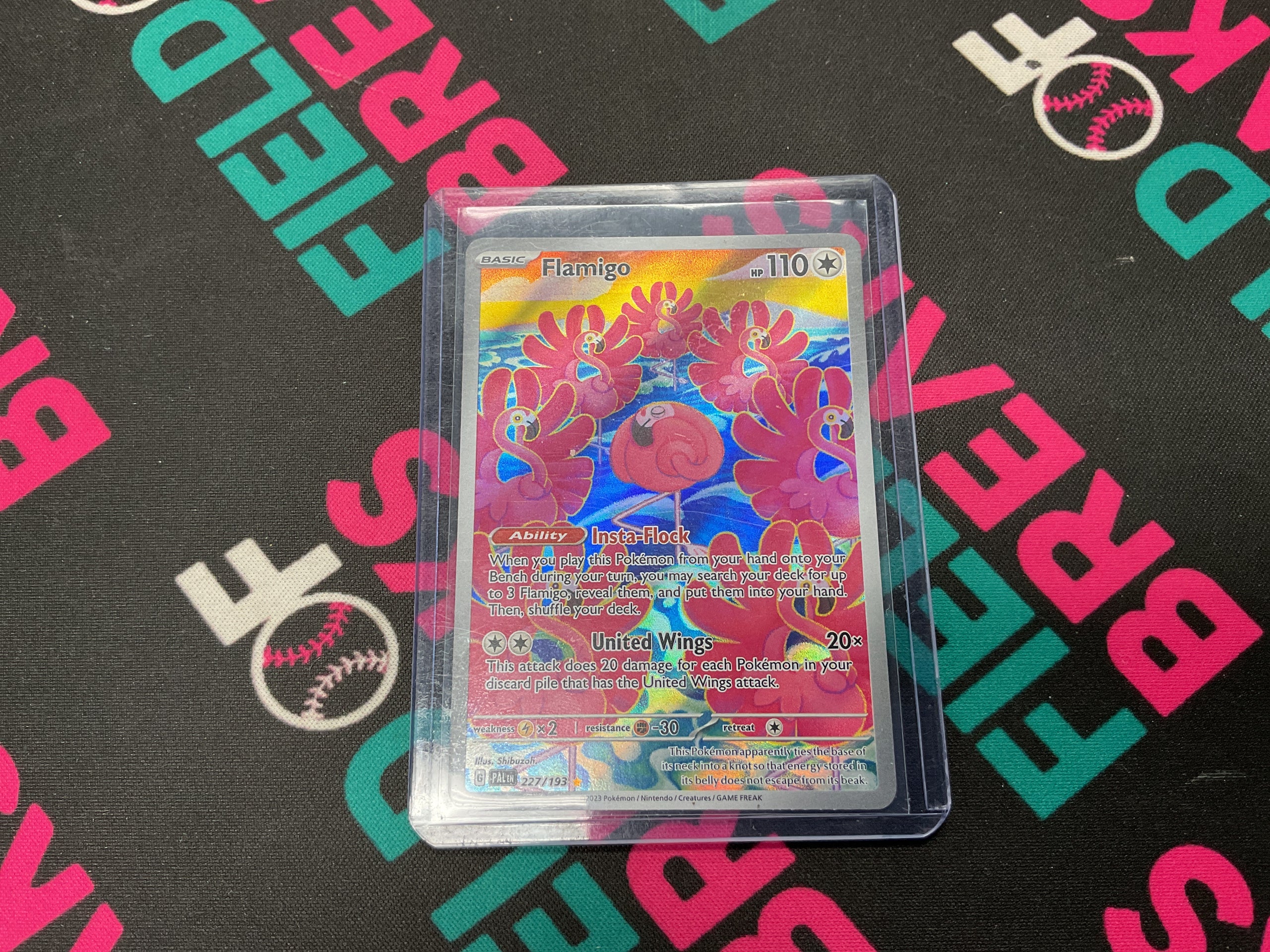 Flamigo IR Paldea Evolved 227/193