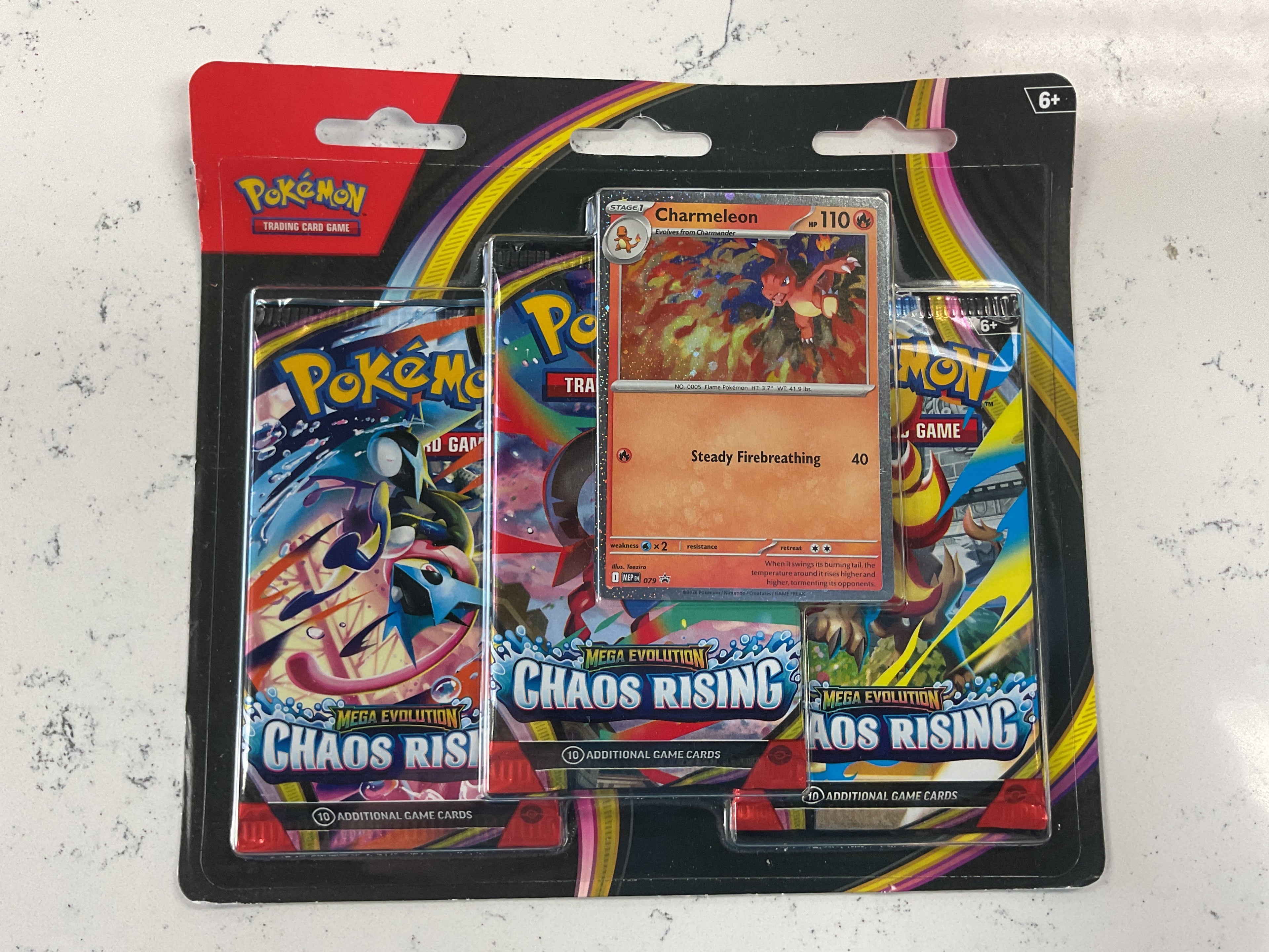 Chaos Rising 3 pack Blister