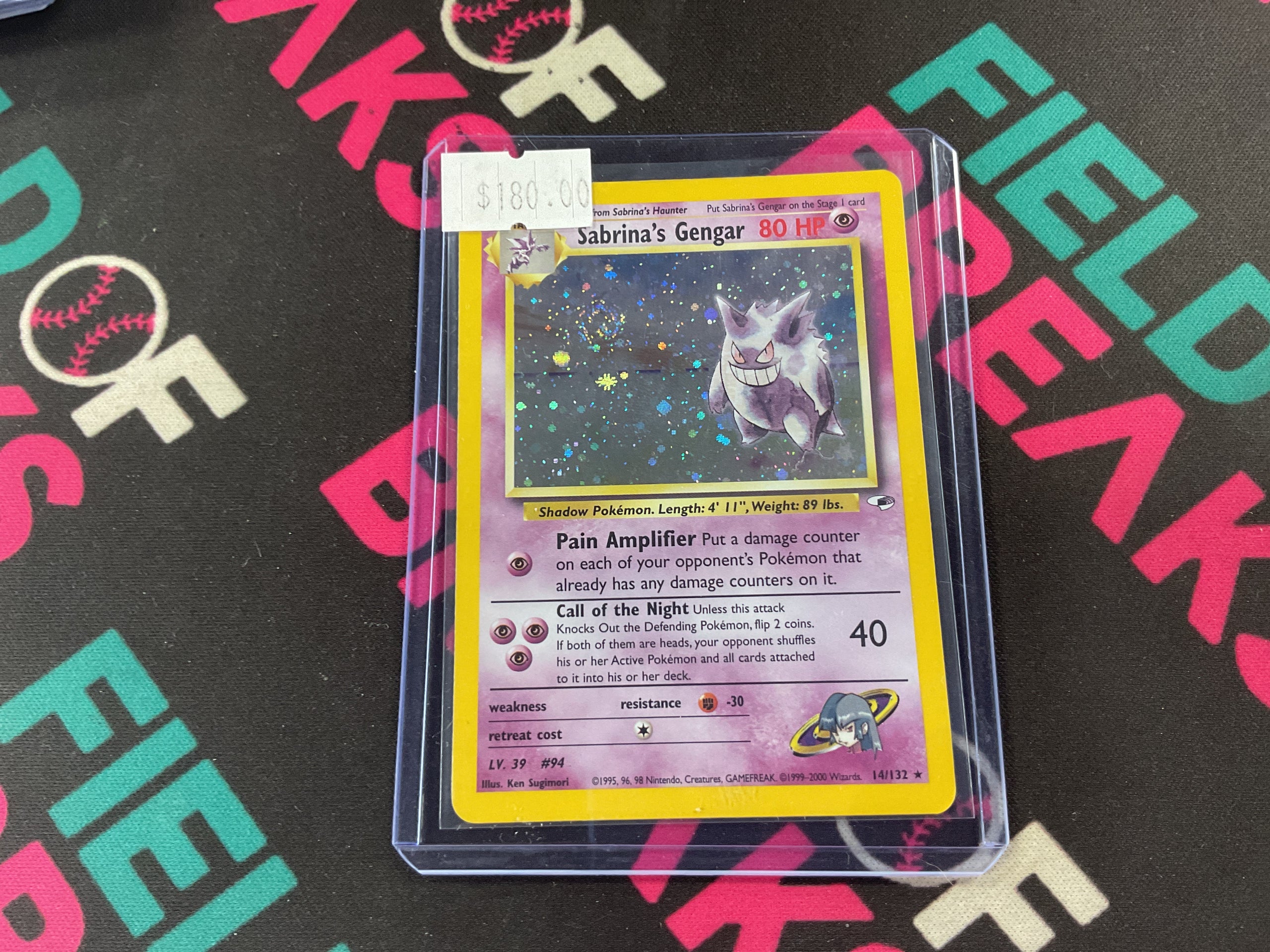 Sabrina’s Gengar 14/132 HP