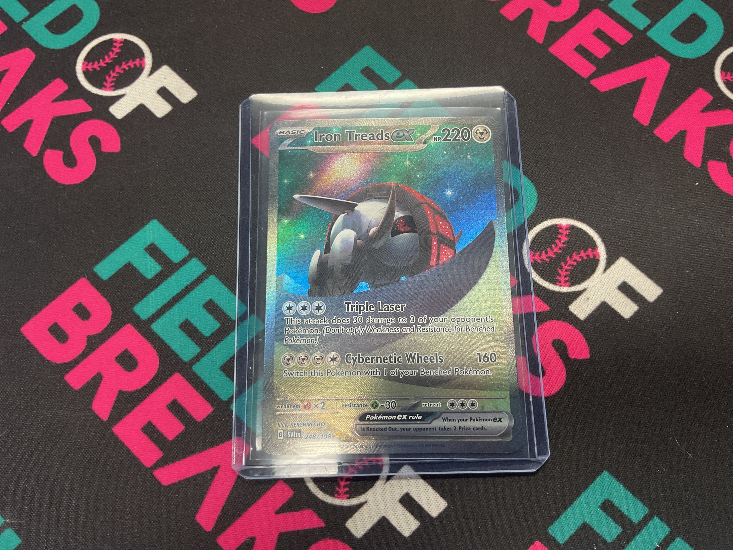 Iron Treads EX Scarlet and Violet Base Set 248/198