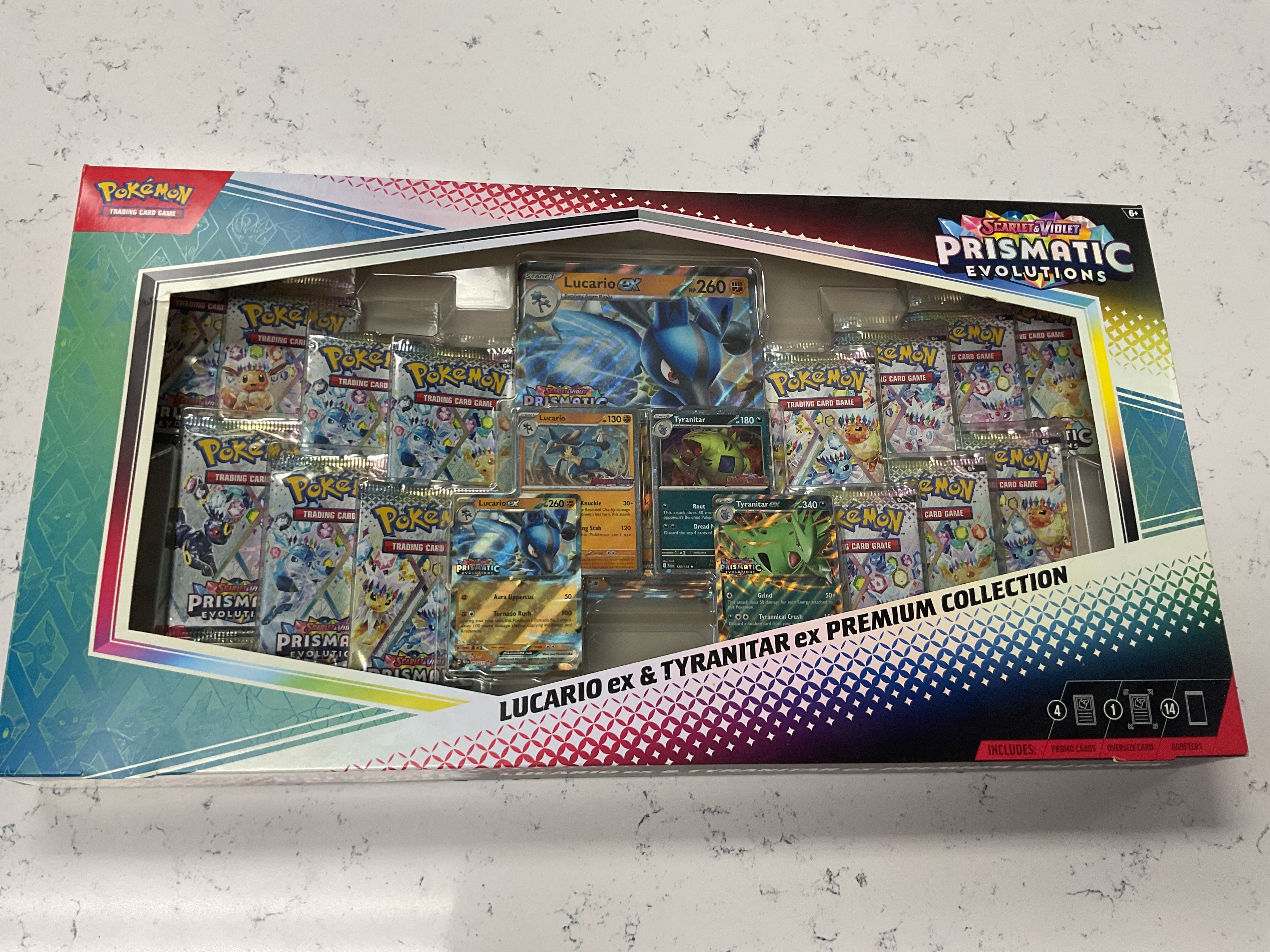Lucario ex & Tyranitar ex PREMIUM COLLECTION