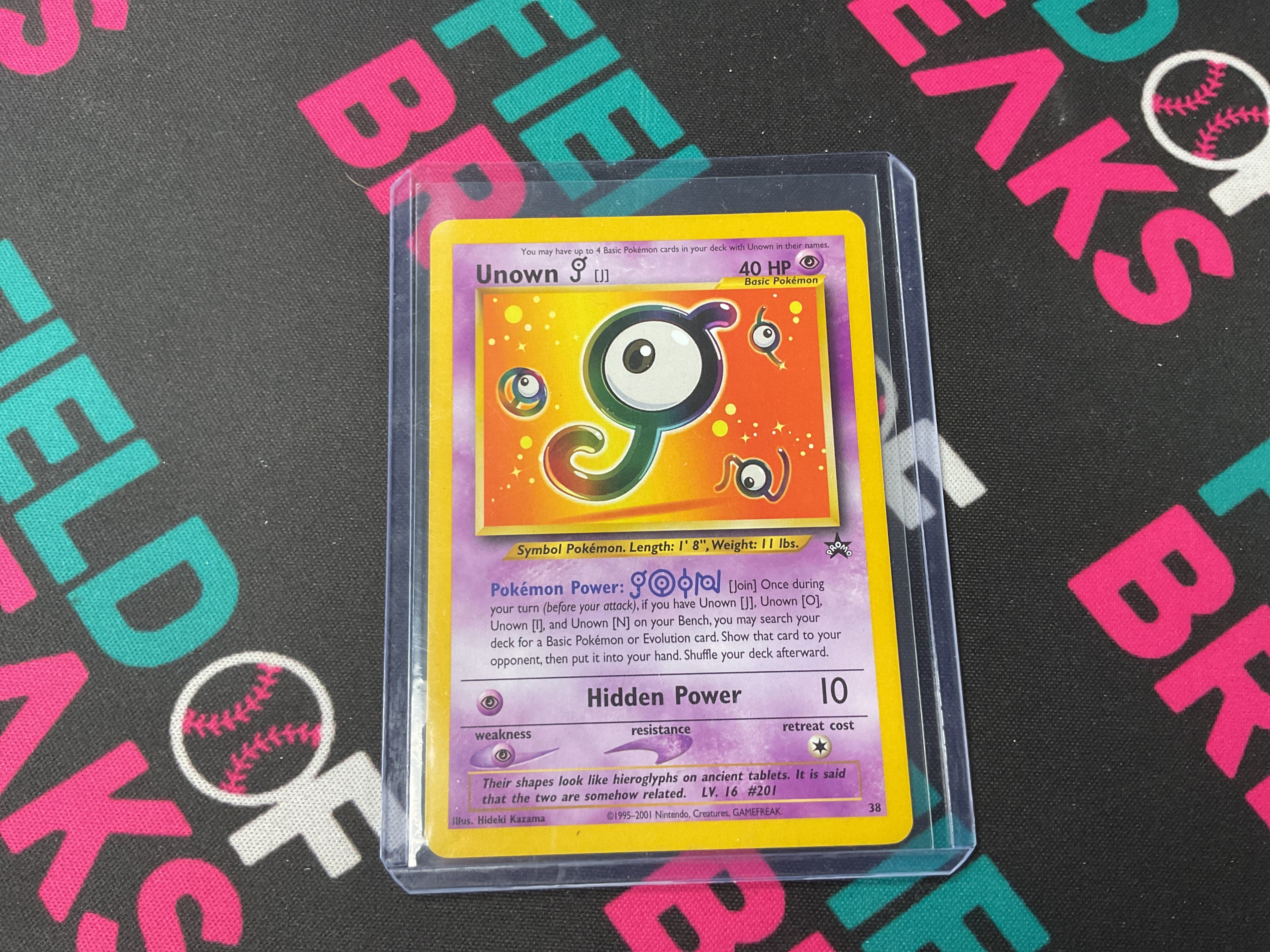 Unown WoTC Promo 38 (LP)