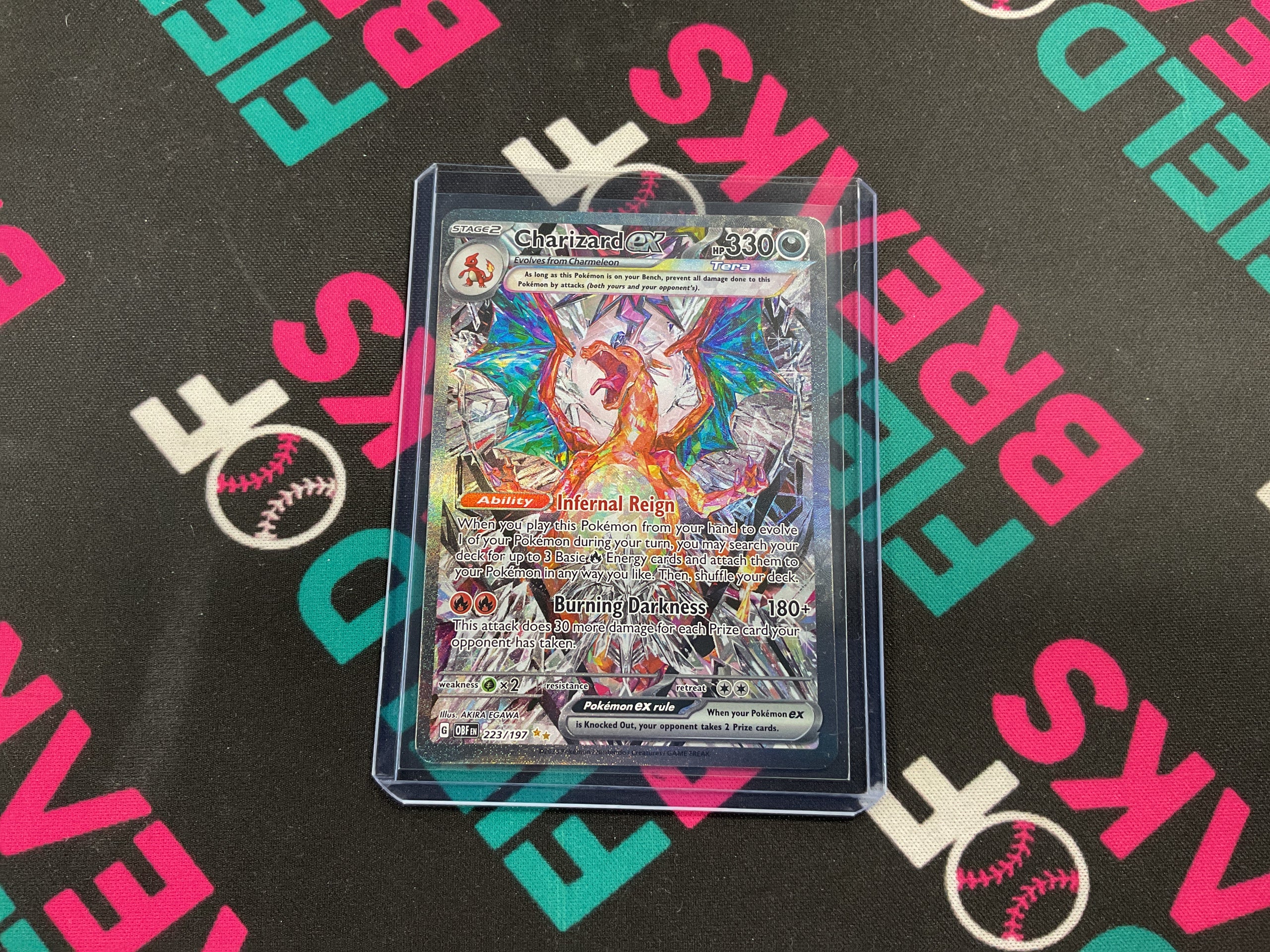 Charizard EX SIR Obsidian Flames 223/197