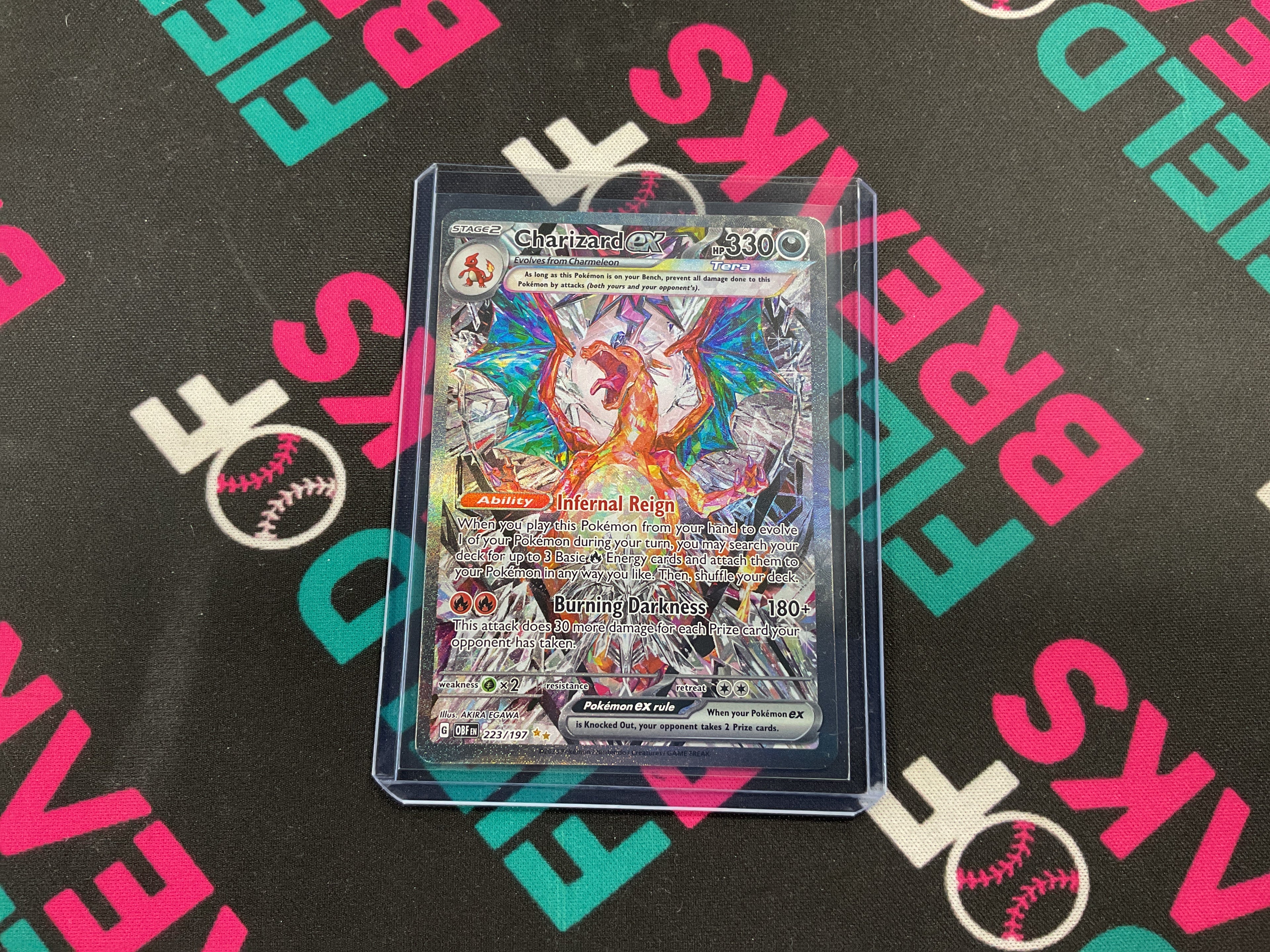Charizard EX SIR Obsidian Flames 223/197