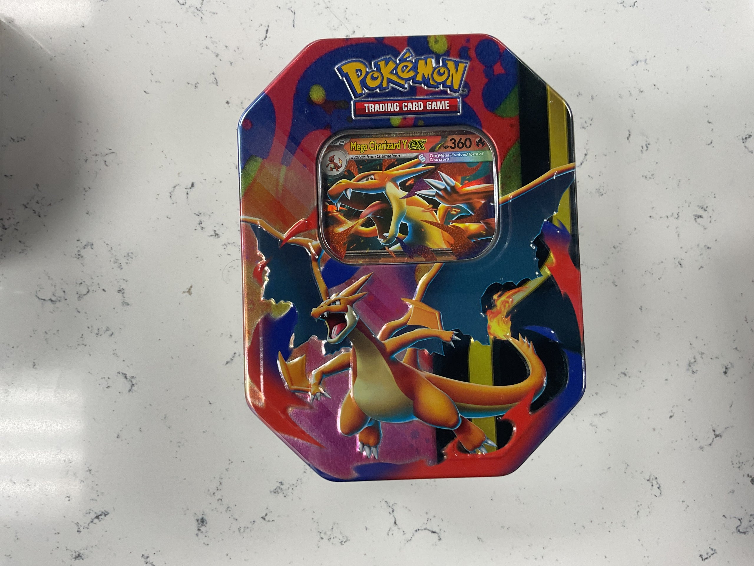 Mega Charizard ex Y tin