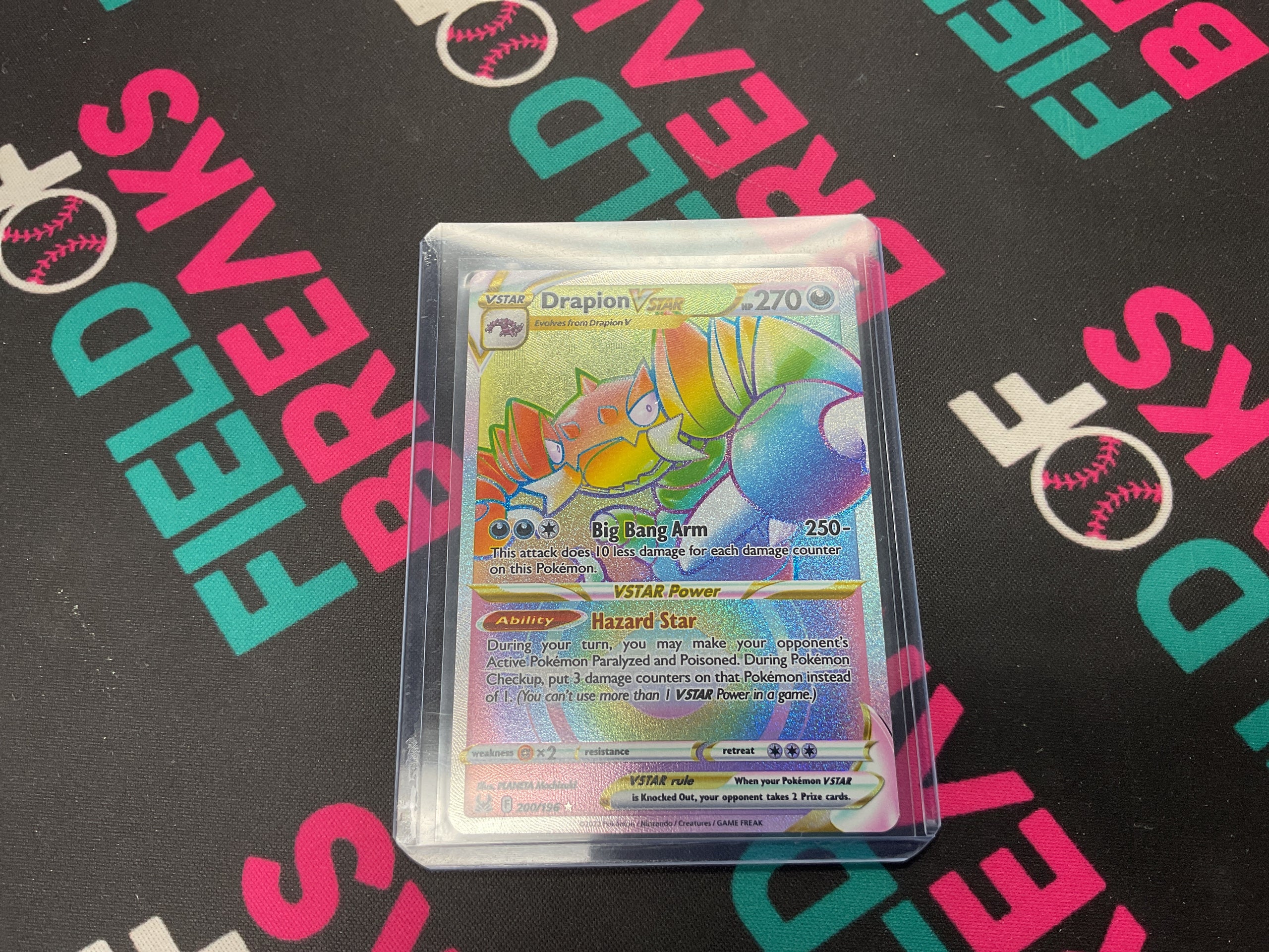 Drapion Vstar Lost Origin Secret Rare 200/196