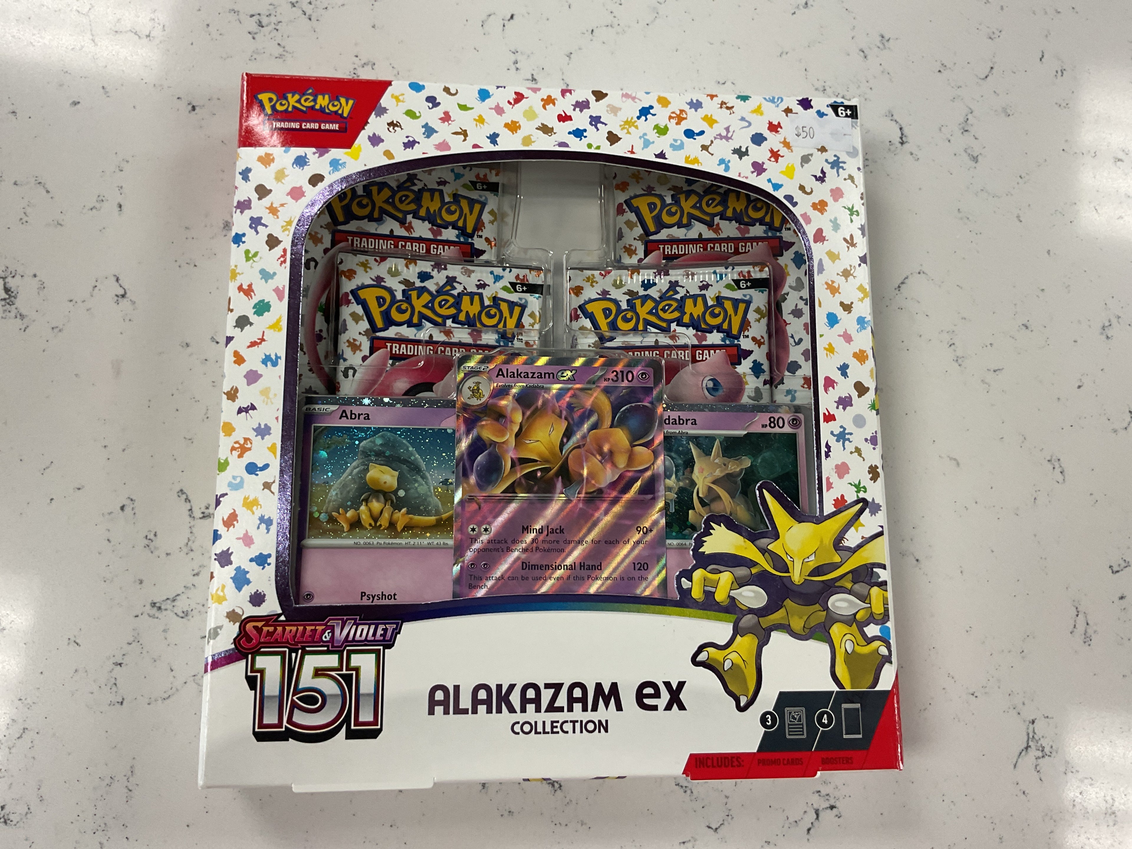Alakazam ex collection box 151