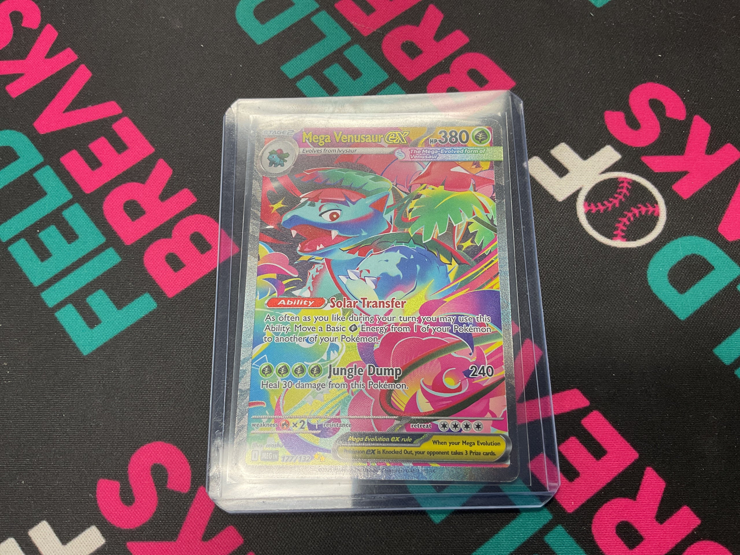 Mega Venusaur EX SIR Mega Evolution 177/132