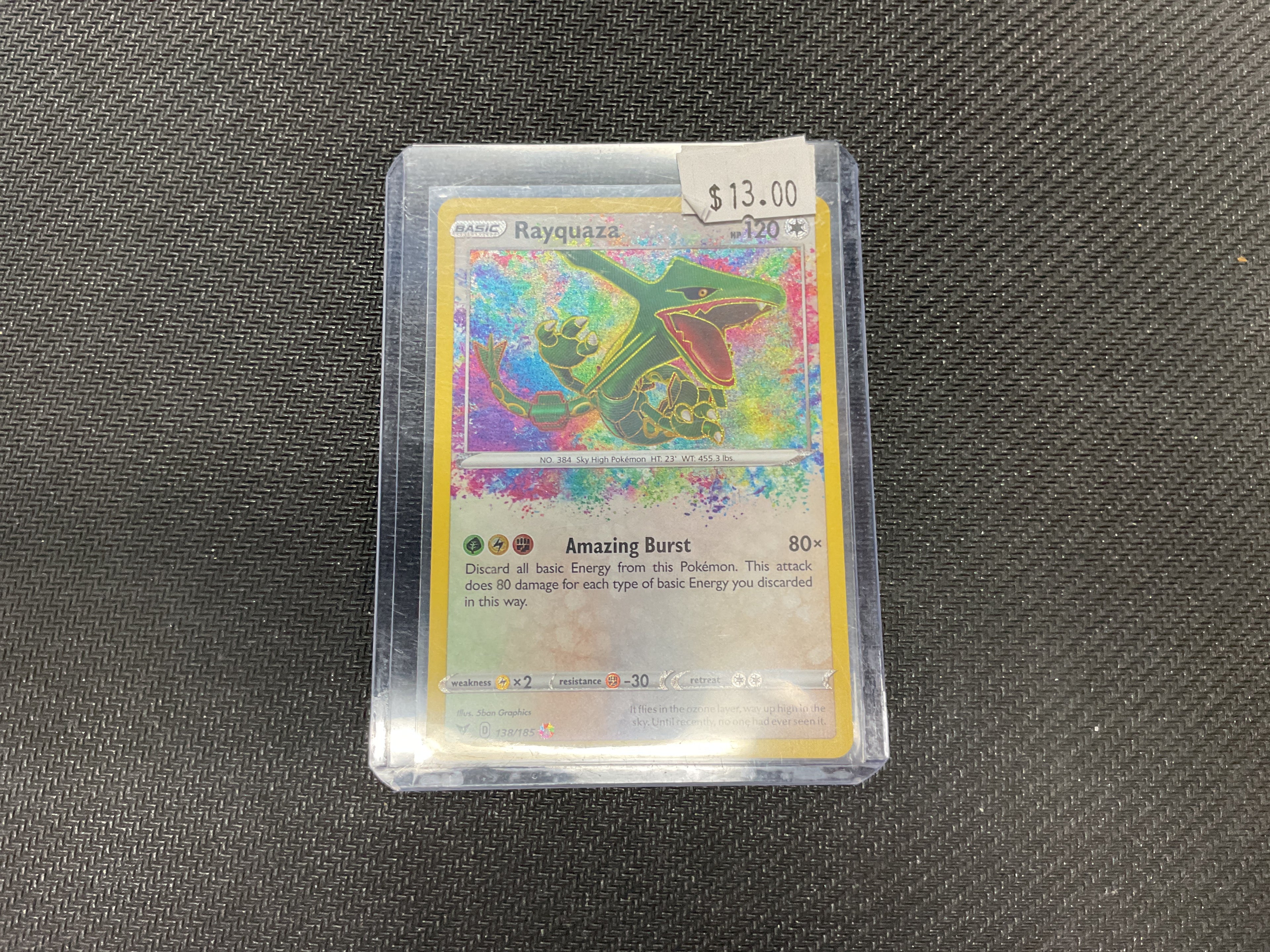 Rayquaza Amazing Rare Vivid Voltage