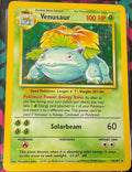 Venusaur Base Set Holo