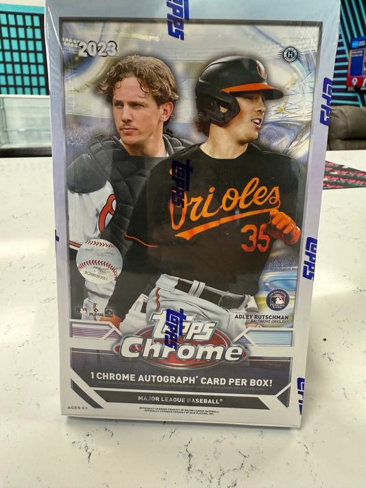 2023 Topps Chrome Hobby Box