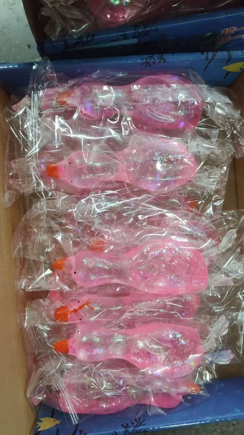 Easter Glitter Sugar Squishy Fidget Kids  Toy- Assorted