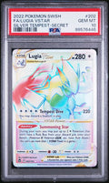 Lugia Vstar Silver Tempest Secret Rare 202/195 PSA 10