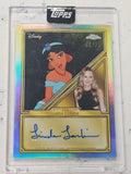 Linda Larkin as Jasmine Autograph Disney Mint /75