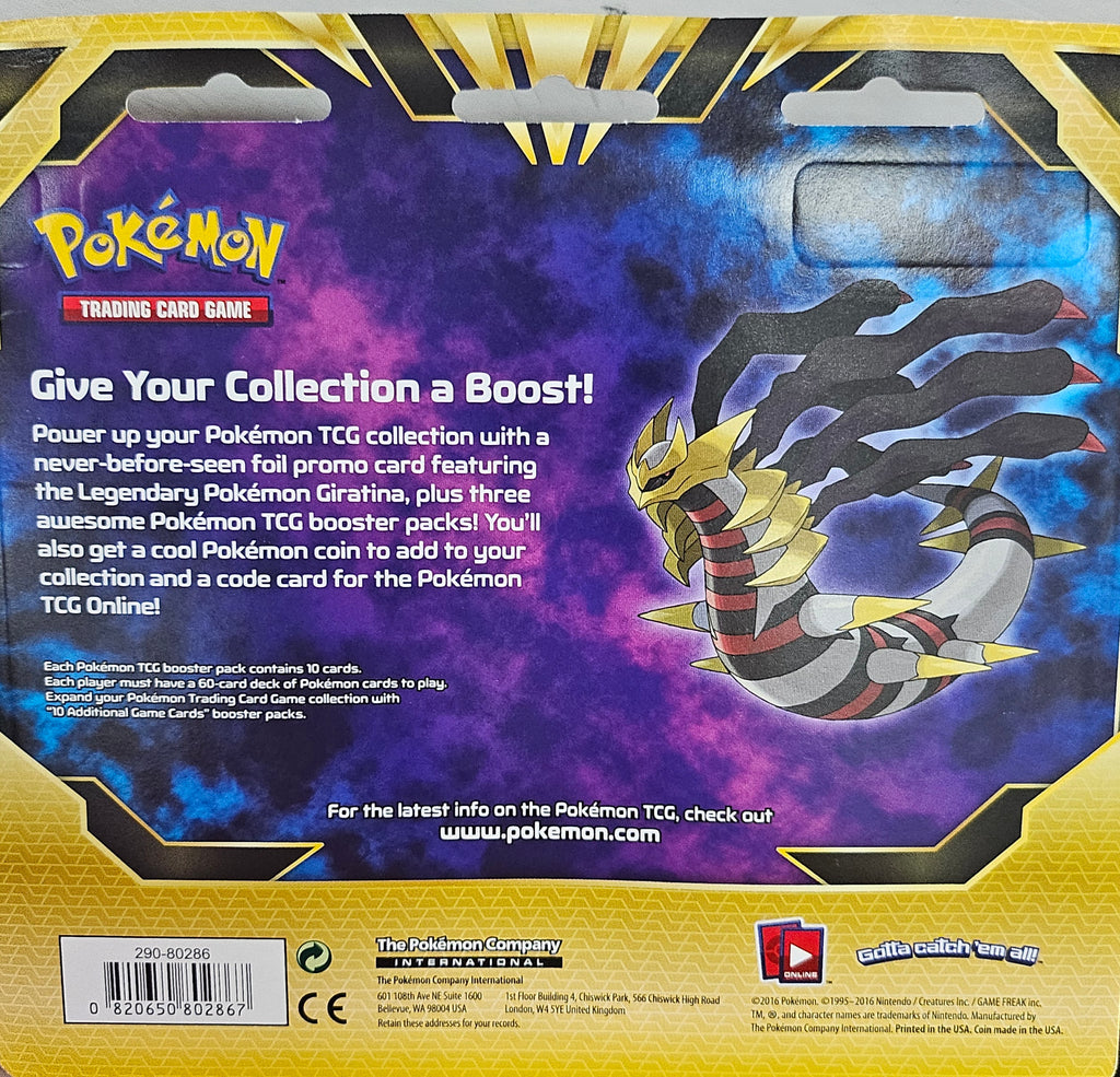 Giratina Fates Colliode 3 pack Blister