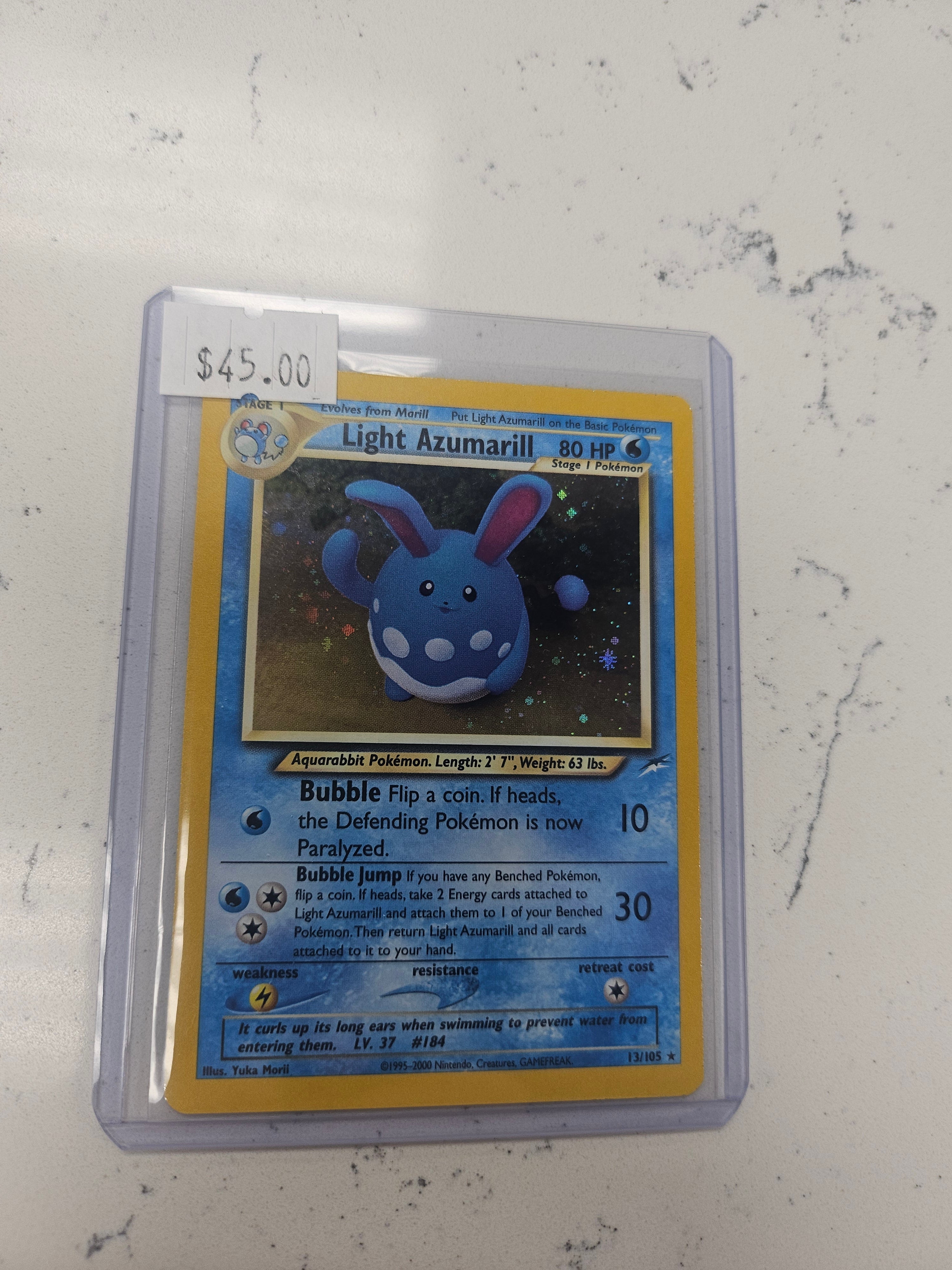 Light Azumarill Holo 13/105